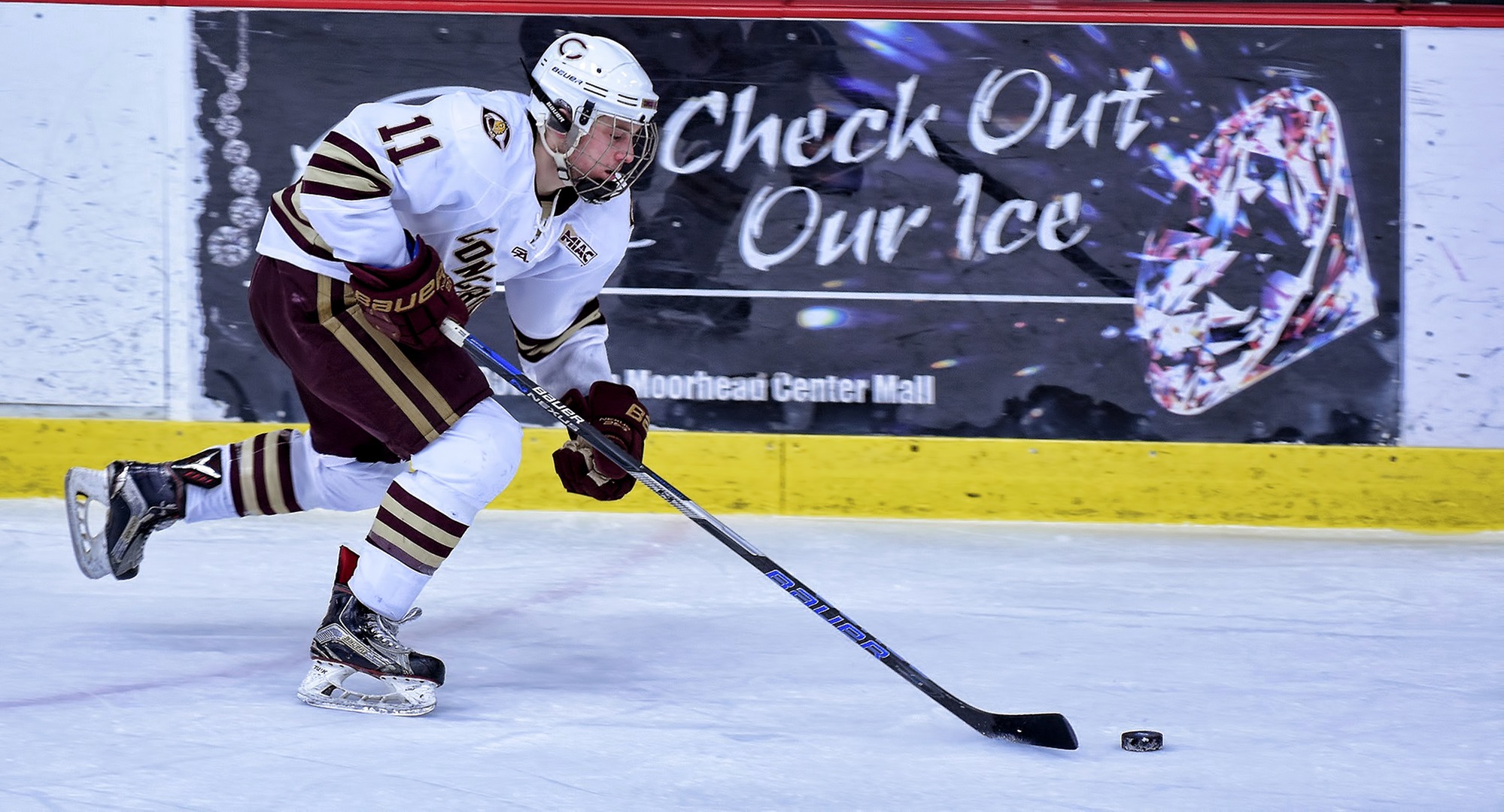 Jacen Bracko had a hat trick, including two goals in 3:26 in the second period, in the Cobbers' series-sweeping win at Hamline.