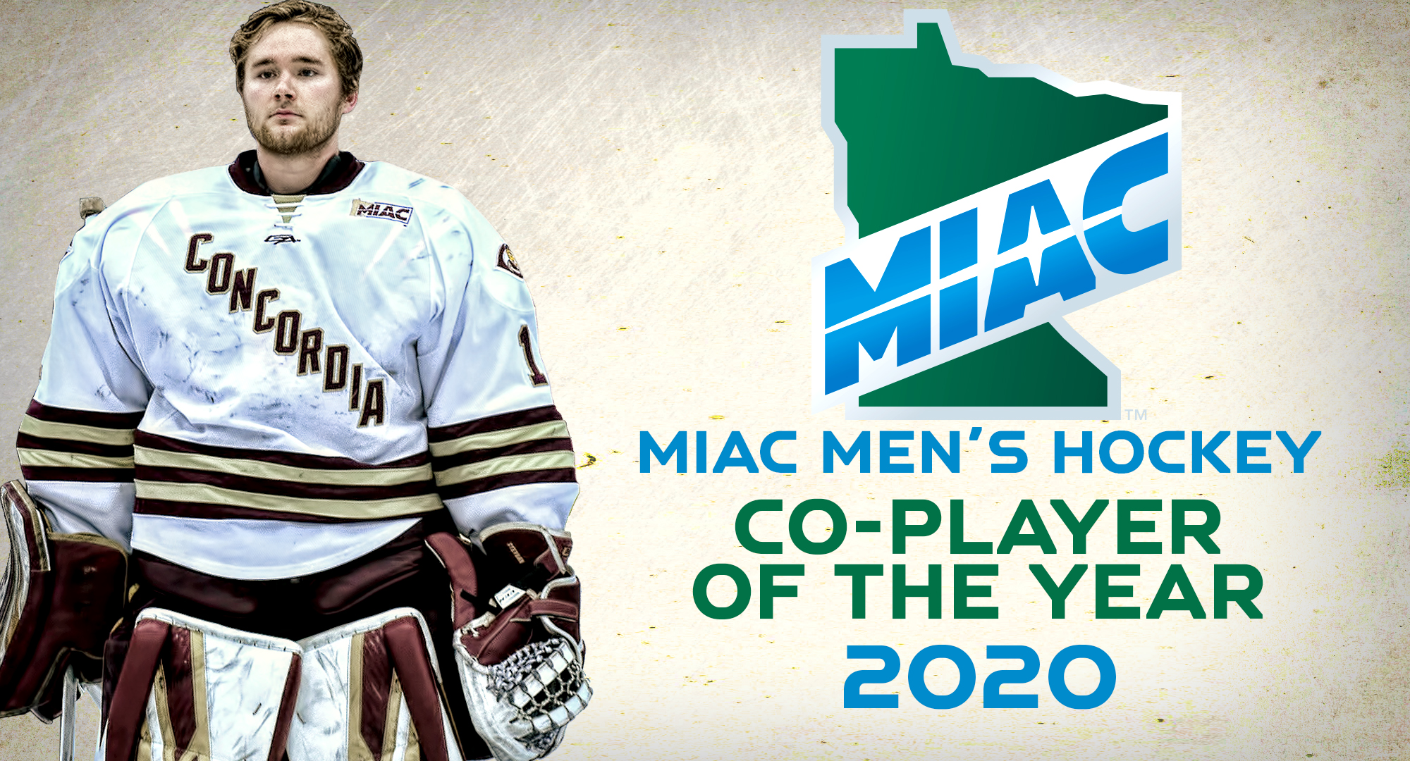 Senior goalie Jacob Stephan led the conference in goals against average, save percentage and winning percentage and was named the MIAC Co-Player of the Year.