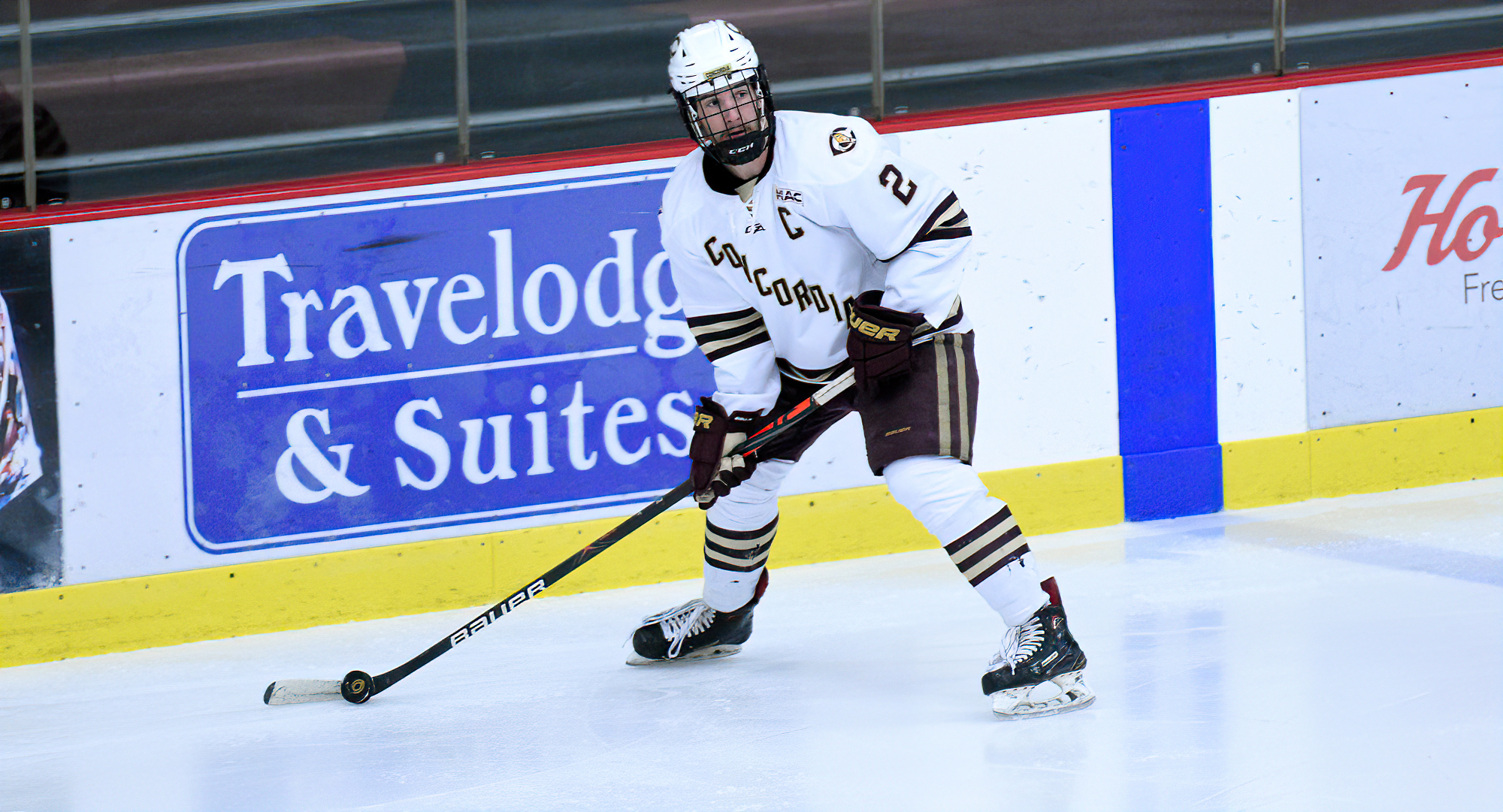 Senior captain Alex Stoley led the Cobbers with three assists in the team's 7-1 win at Gustavus.