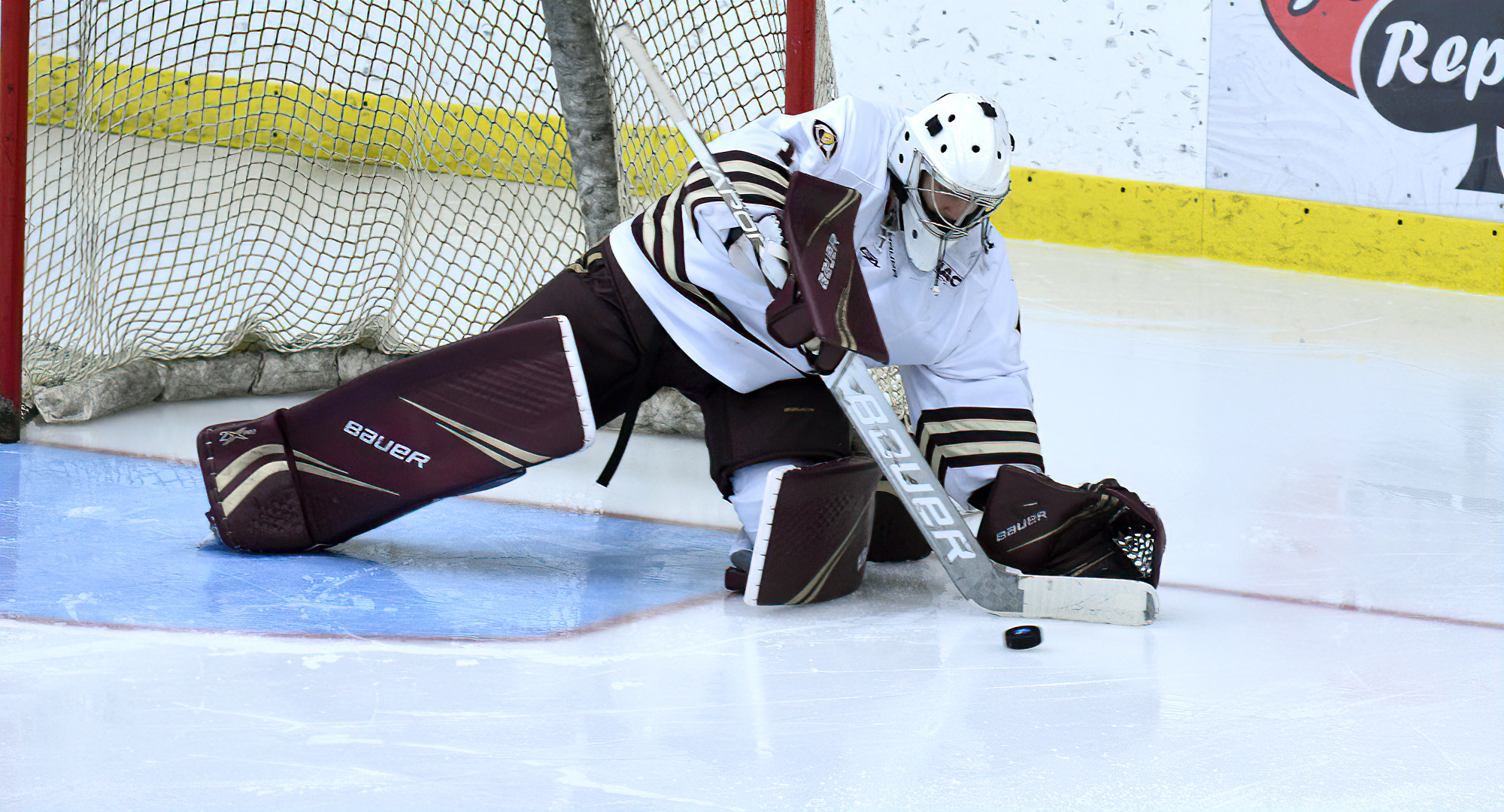 Junior goalie Matt Fitzgerald turned aside 19 shots to help the Cobbers beat Northland 3-1 and run their win streak to two games.