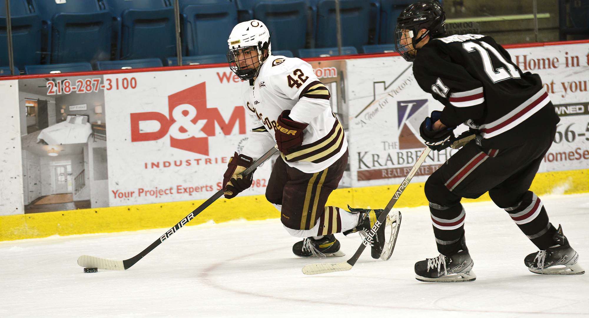 Freshman Joe Harguindeguy had a goal and an assist in the Cobbers' series finale at Aurora. Harguindeguy had two goals and an assist in the series.