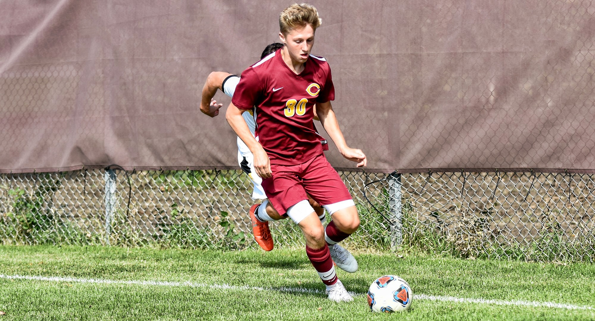 Freshman TJ Anderson scored a pair of goals, including the game winner, in the Cobbers' 4-2 win at Viterbo.
