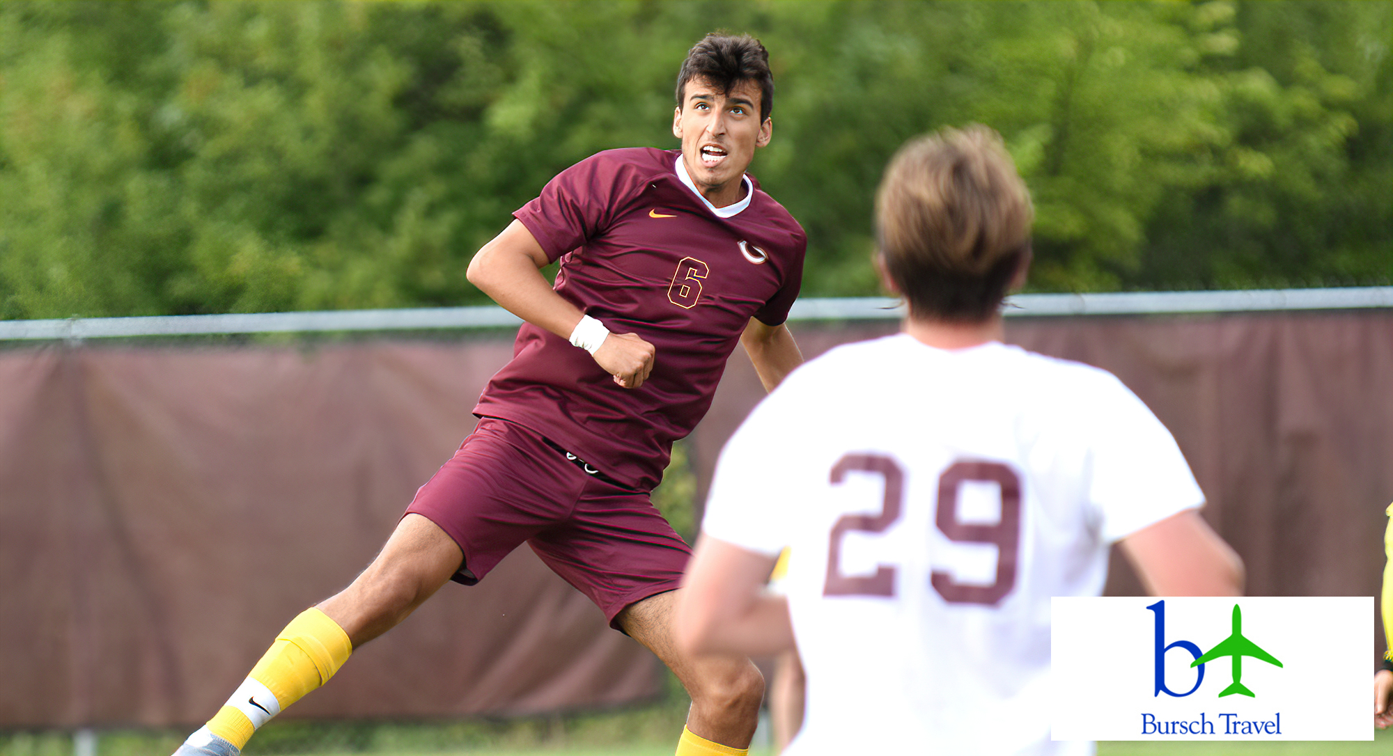 Sophomore Matthew Nemer scored his first collegiate goal and helped the Cobbers beat Bethel 2-1 in the conference opener.