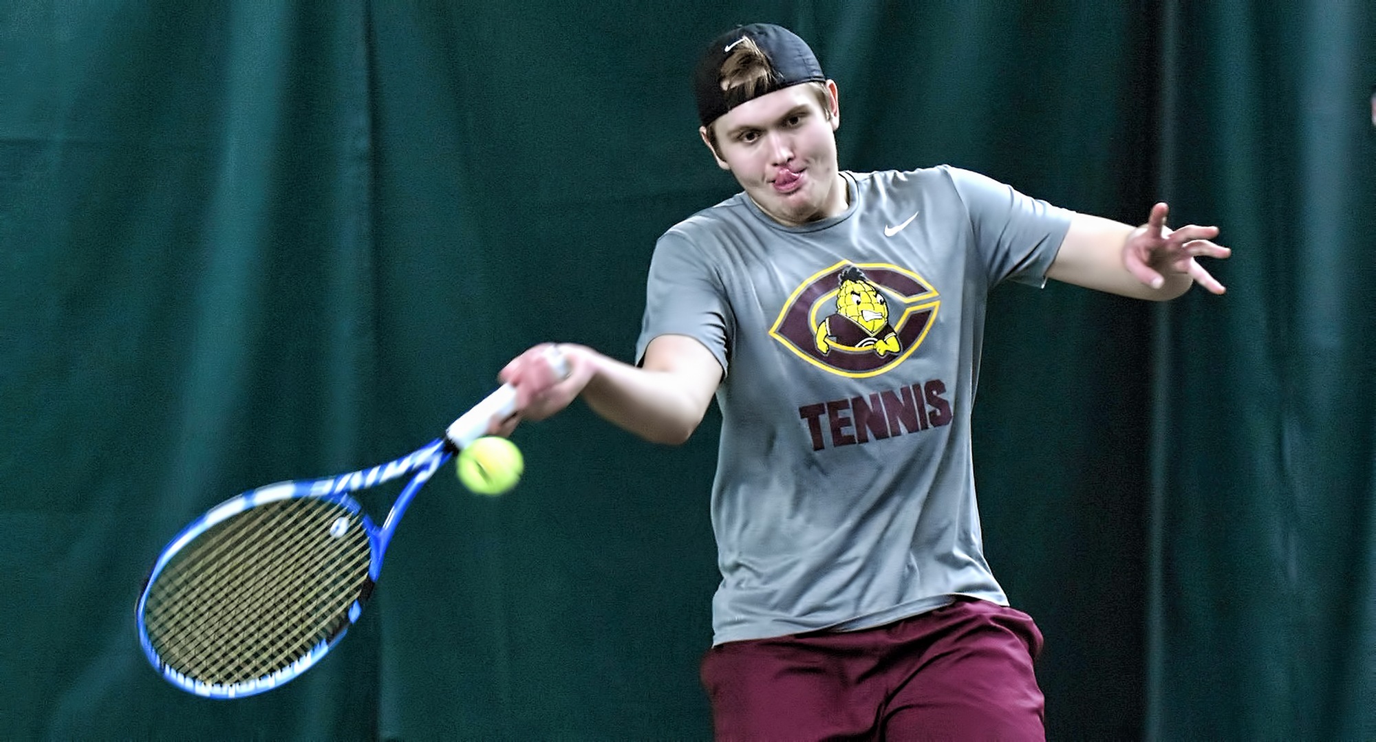 Sophomore Ben Swanson led Concordia in singles wins in Florida. He went 4-1 in his five matches.
