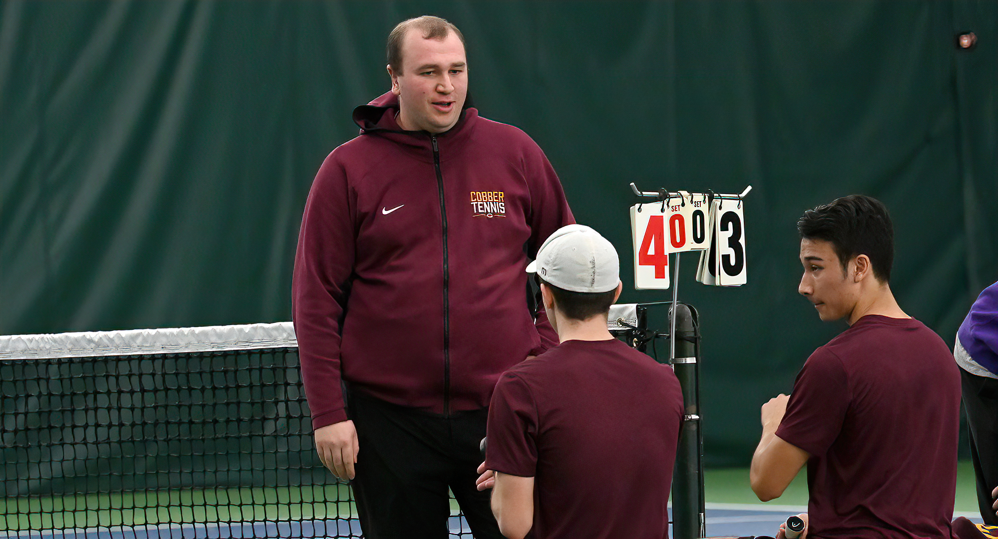 Nate Young announced his resignation as Concordia men’s tennis coach which will be effective June 24.