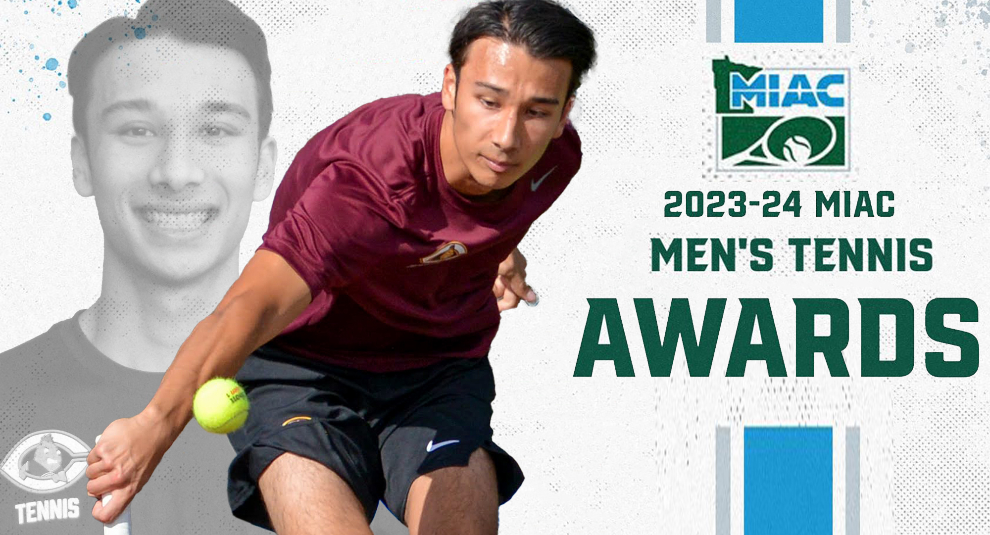Sophomore Kai Pierce earned his second consecutive MIAC All-Conference Singles Team award. He led the team in wins against league opponents.