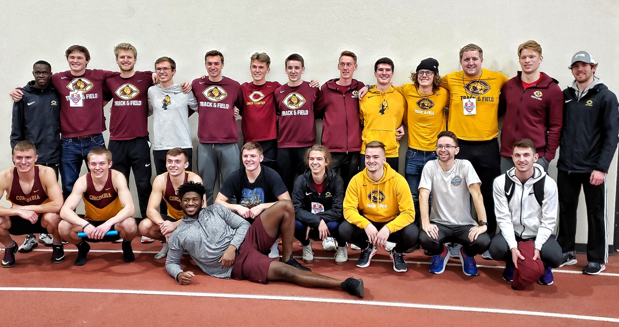 The Cobber men's track and field team posted its highest finish at the MIAC Indoor Meet since the 2000 season.