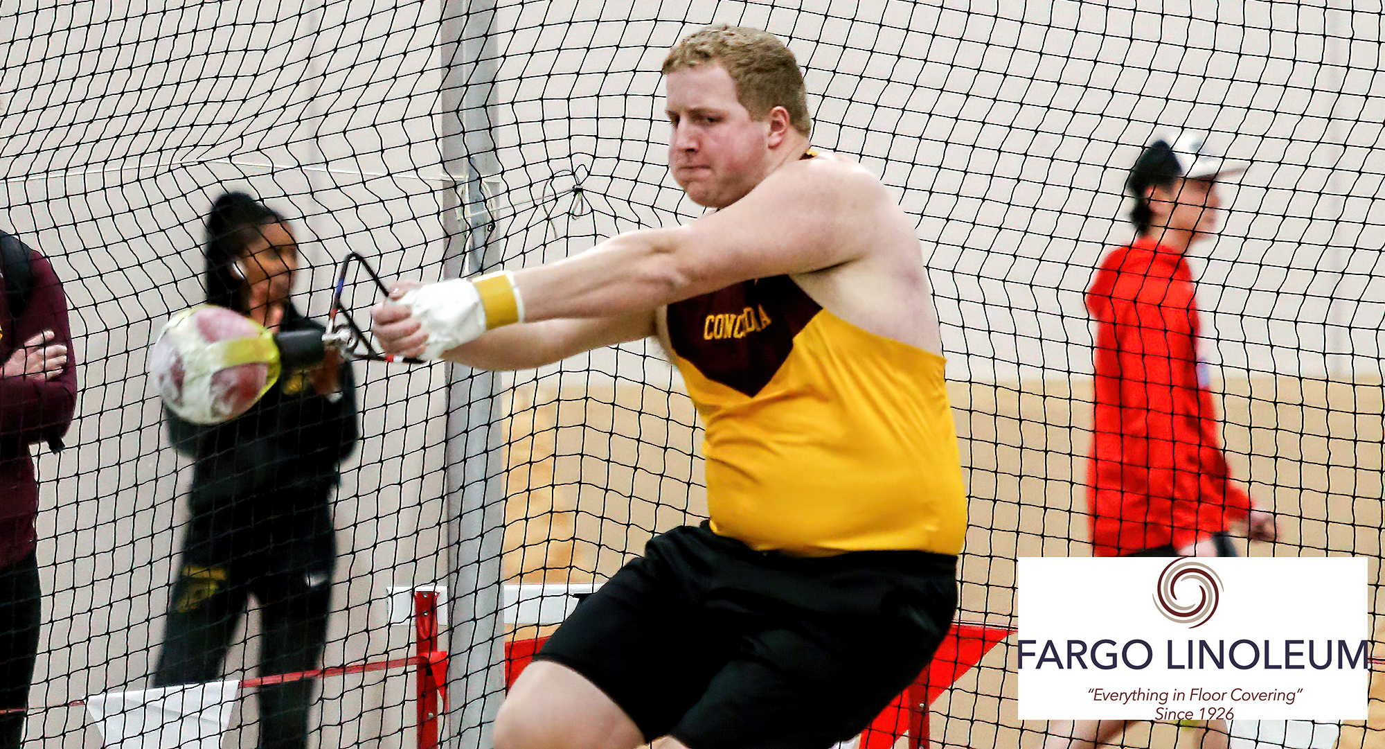 Senior Jacob Steiner won the shot put and was fourth in the weight throw at the NDSU Bison Open.