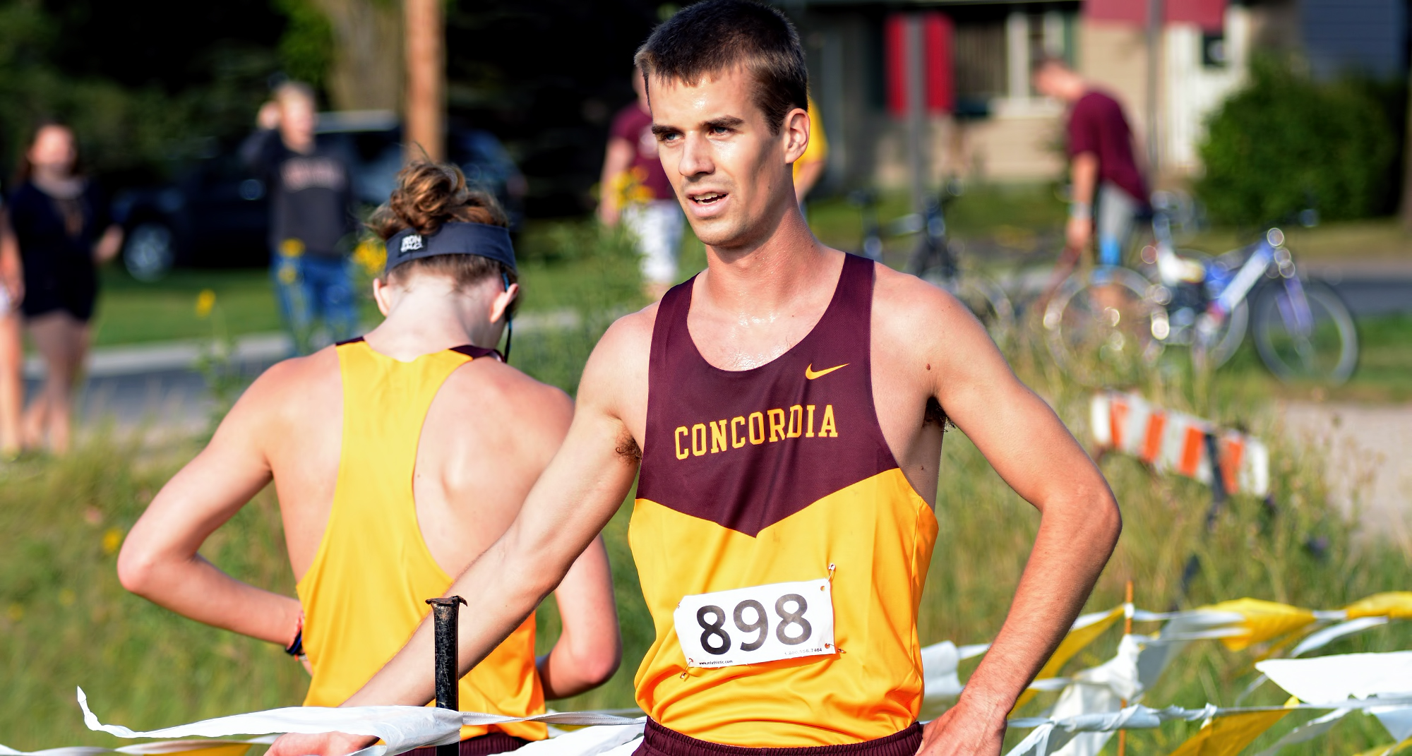 Senior Matthew Lillehaugen was the top Cobber finisher at the MSUM Twilgith Meet as he ran a 20:01.0 and placed 23rd.