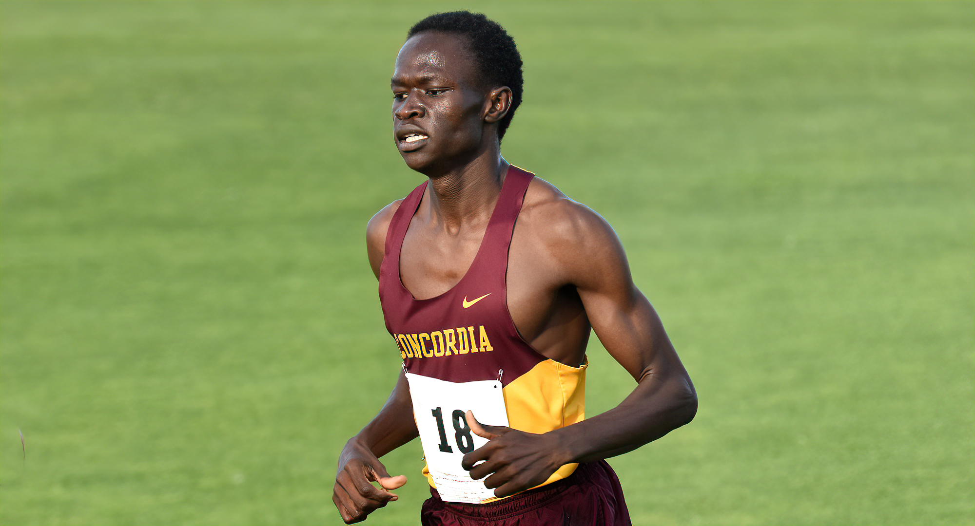 Senior Munir Isahak led Concordia at the season-opening UND Invite by finishing fourth in a time of 18:22.5.