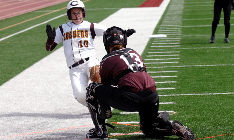 Junior Kellie Morehouse went 4-for-8 and scored four runs in the Cobbers' two wins to help CC extend its win streak to four games.