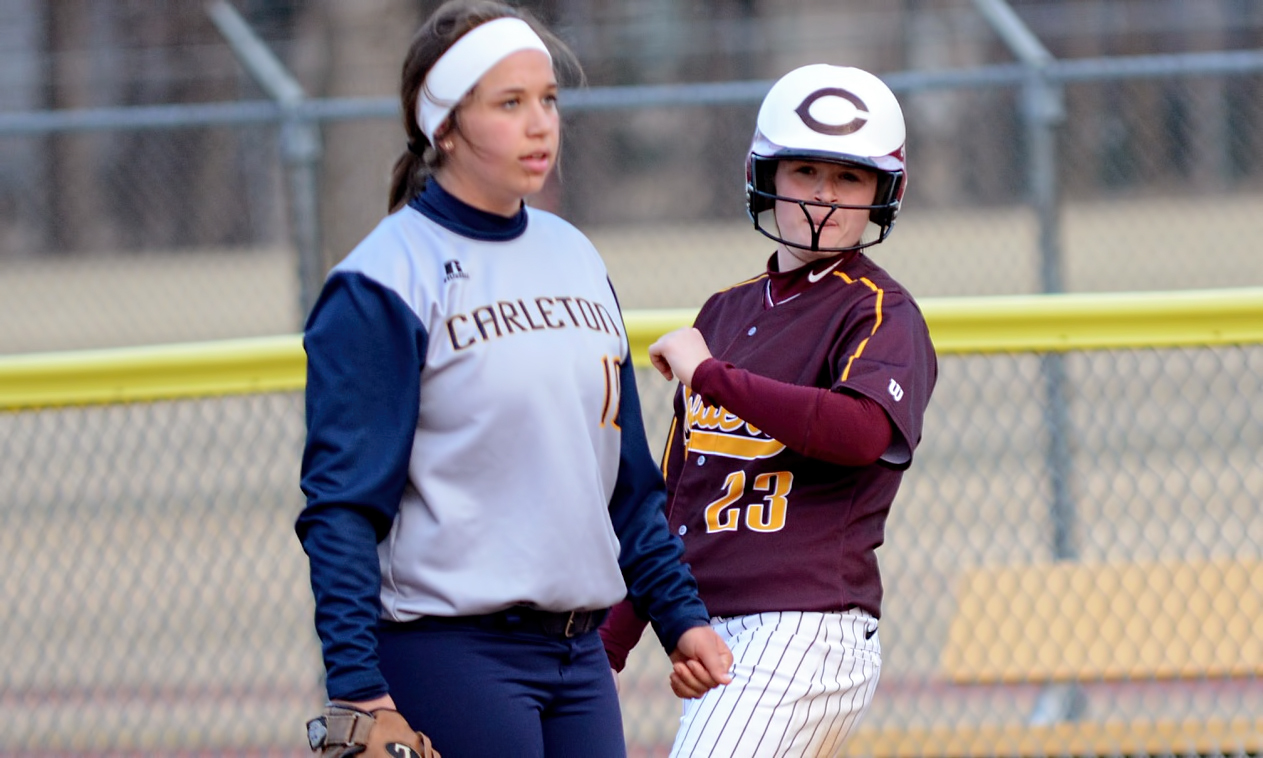 Junior Gabby Gardner had a pair of hits including a two-run double in the Cobbers' Game 1 win at Carleton.