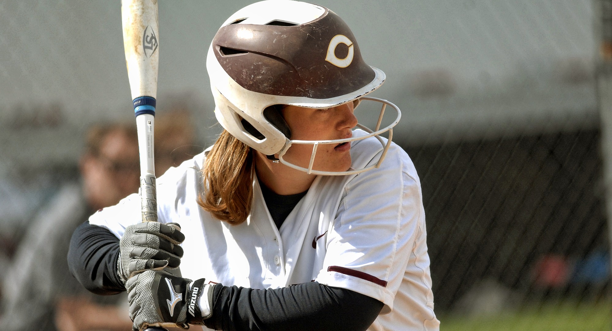 Junior Taylor Erholtz hit her second career home run in the Cobbers' game with Eastern Nazarene.