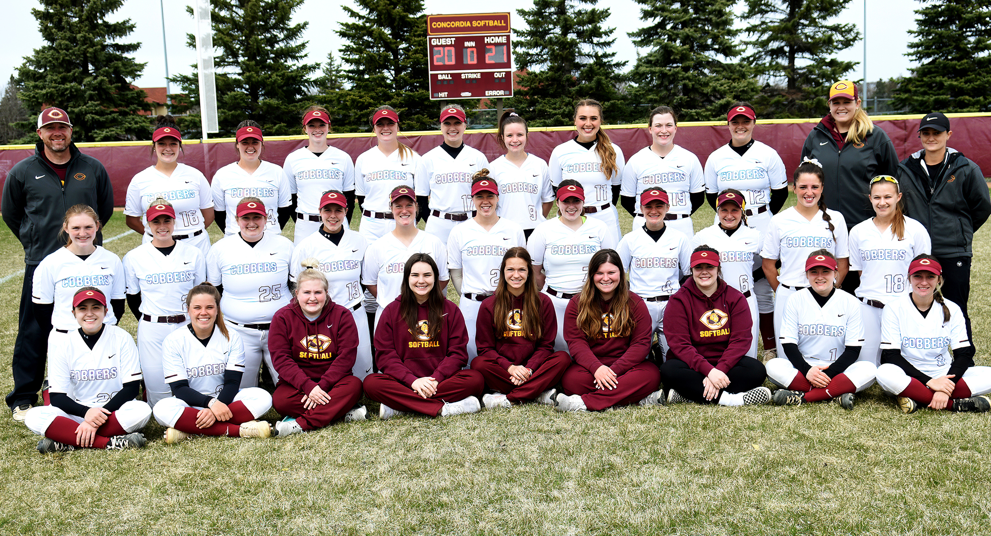 Concordia beat Augsburg 4-2 in Game 1 of their DH to clinch the first-ever playoff berth in program history.