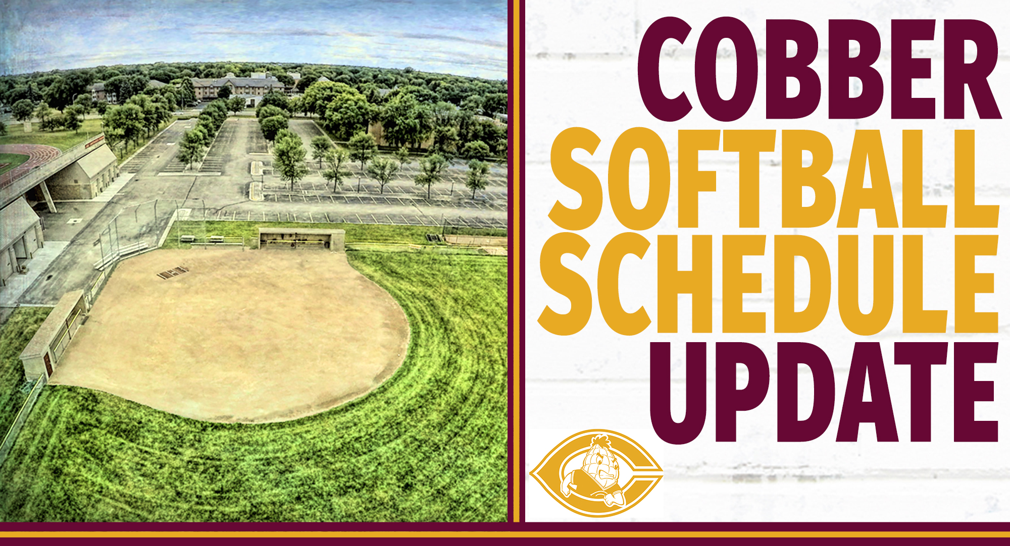 Concordia softball schedule changes