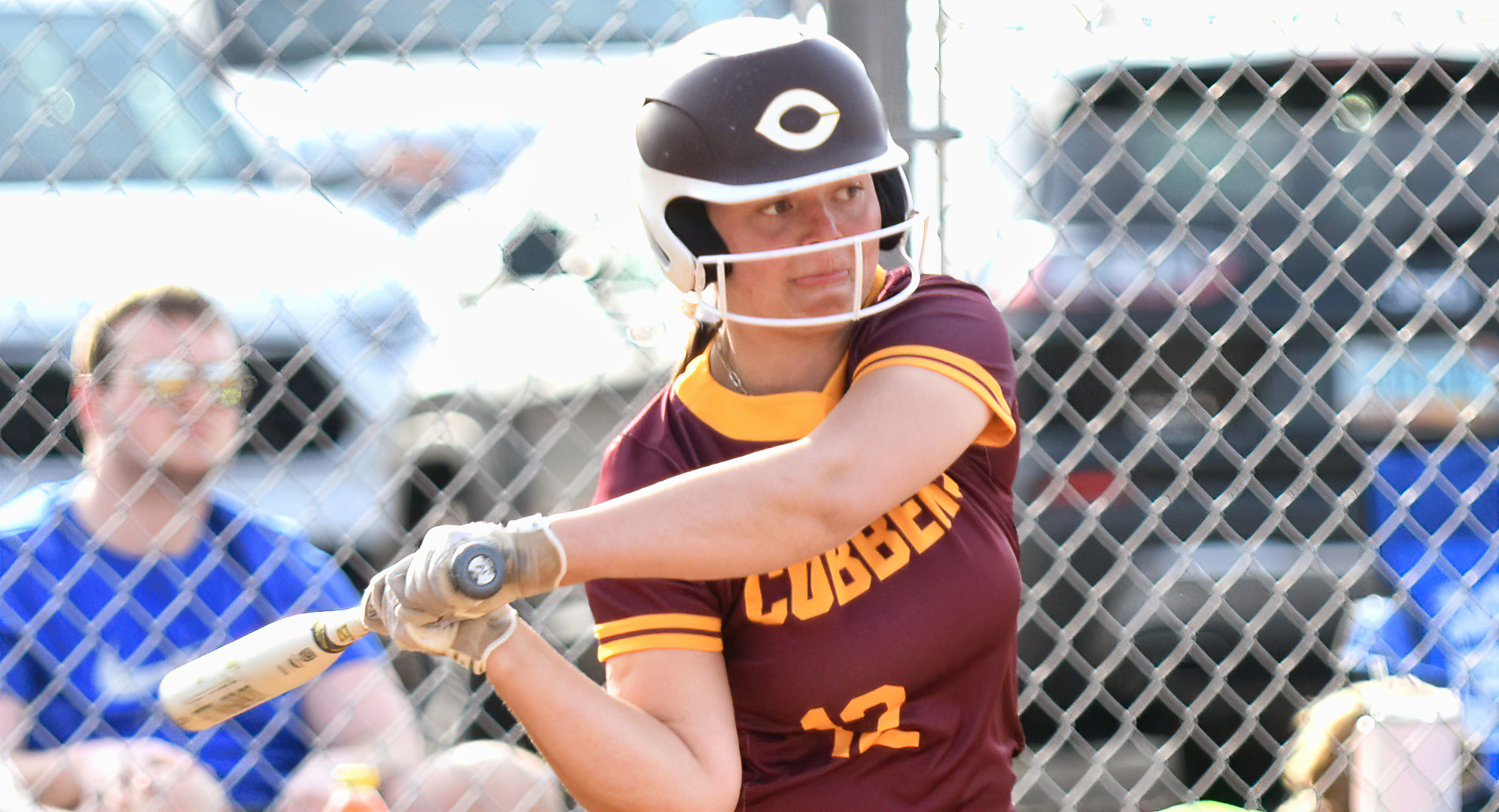 Senior Molly Wilde had a hit in both games of the Cobbers' first two games in Florida. She had two hits in the opener against Dubuque.