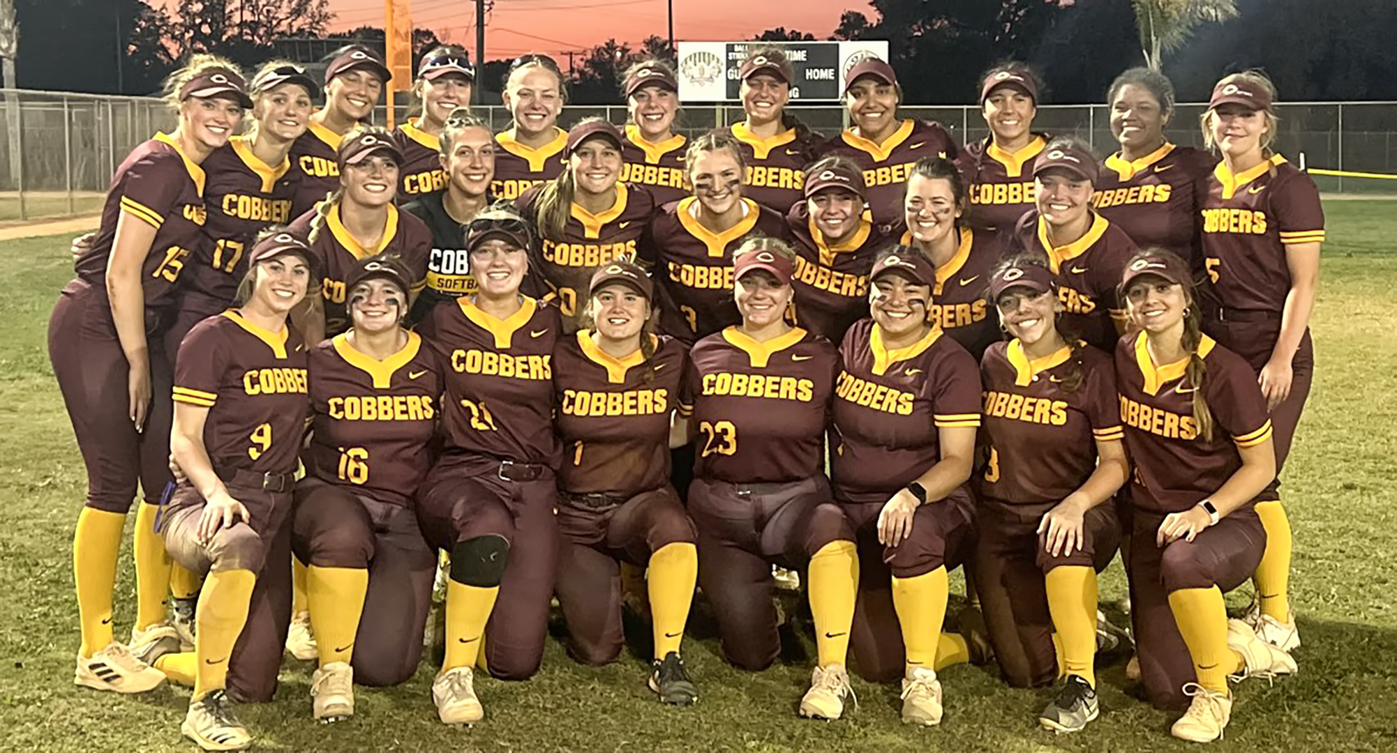 Concordia finished off its trip to Florida by winning two of its final three games. The Cobbers beat Mount Mary 12-3 in 5 innings on the final day.