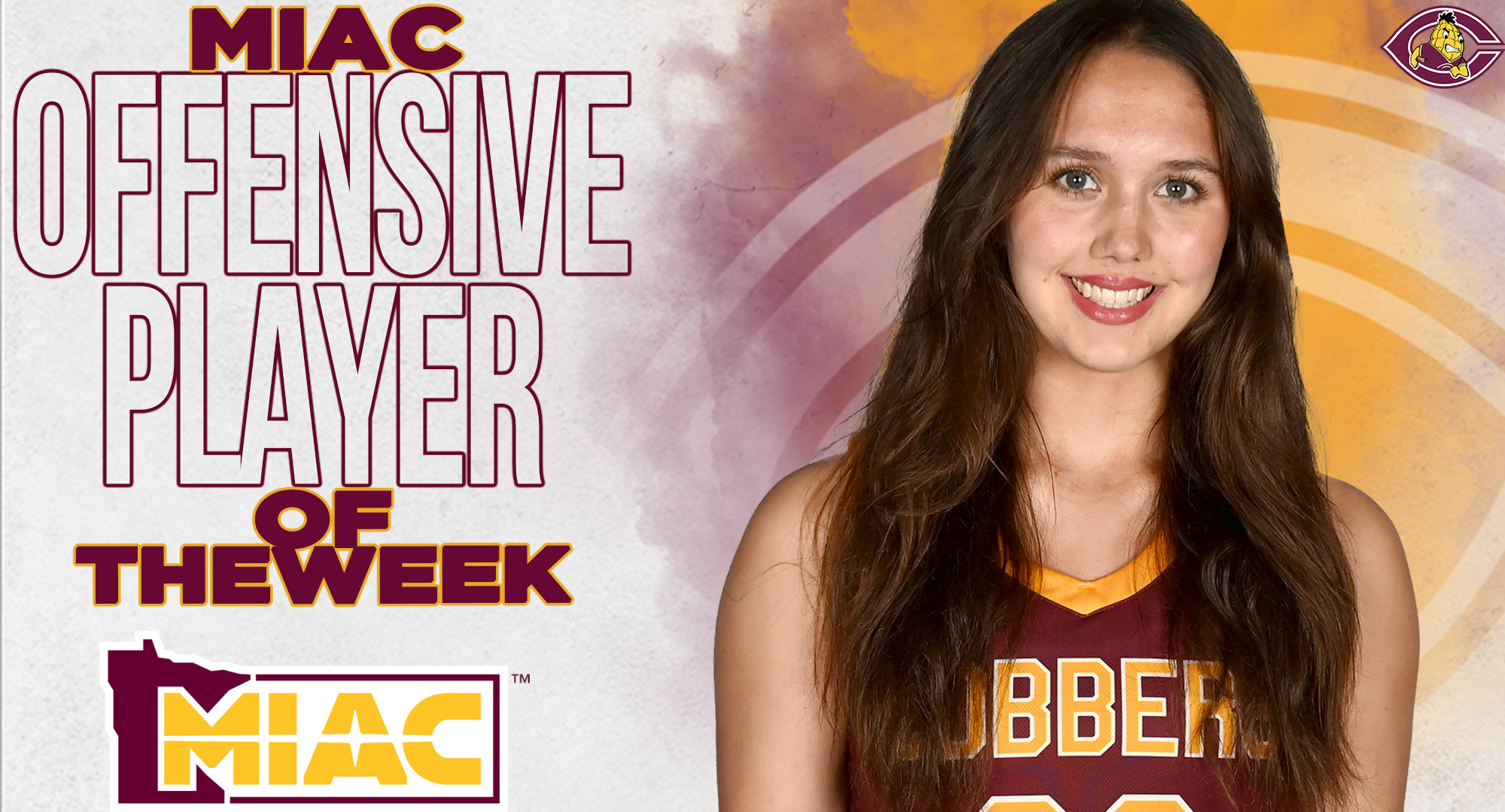 Concordia senior Makayla Anderson was named the MIAC Offensive Player of the Week for the third time this season.