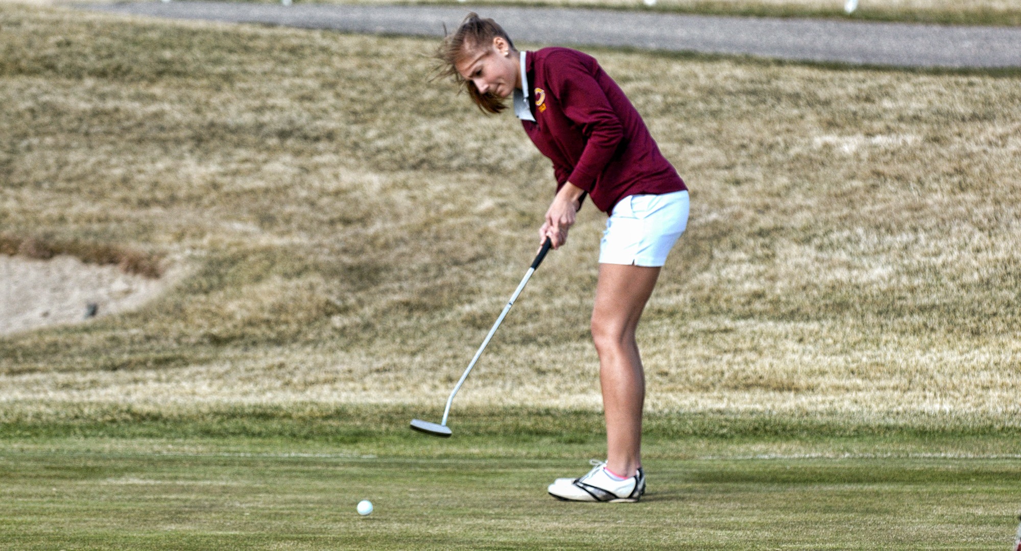 Senior Erin Pennington was one of only two returning players for the Cobbers and she led CC at the Division III Classic.