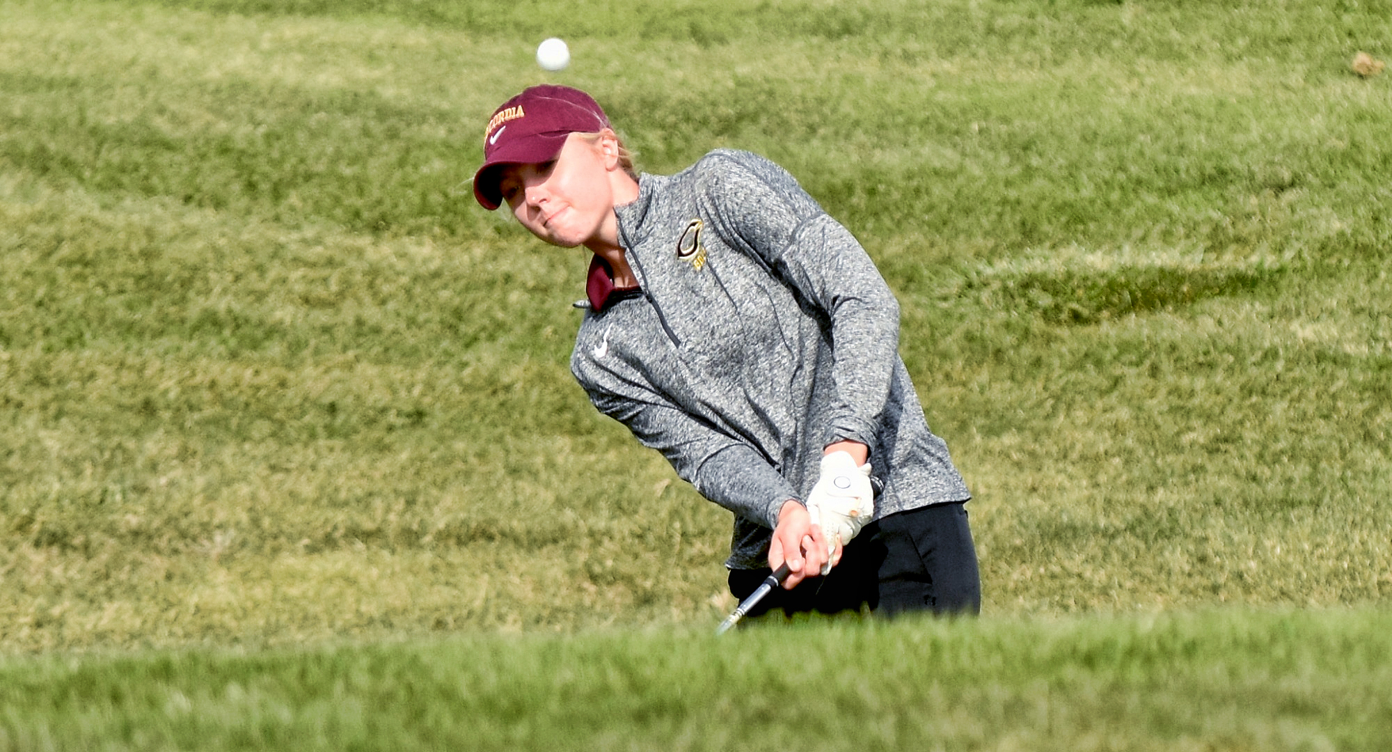 Katie Froemke improved by 12 strokes from Day 1 to Day 2 and shot her lowest round of the year on Sunday at the St. Kate's Invite.