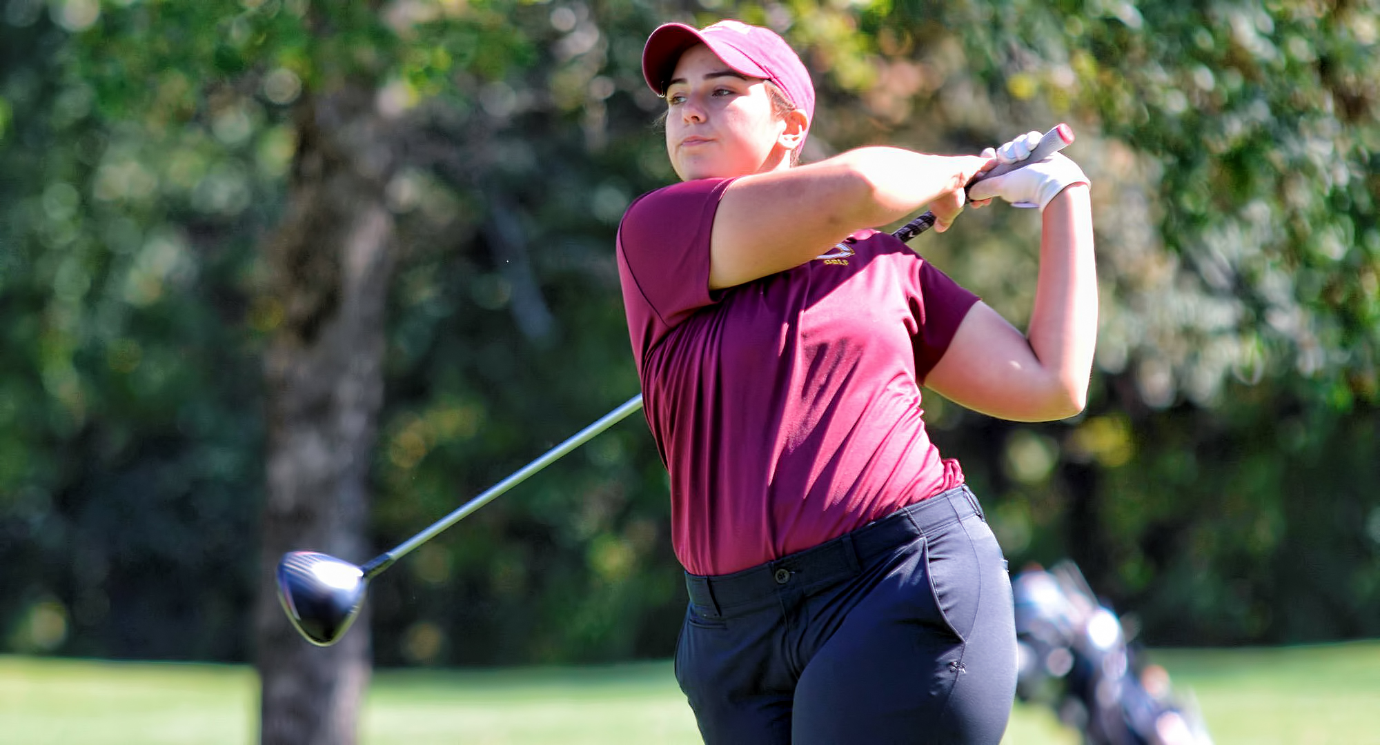 Junior Bailey Klause shot an 83 on Day 2 at the MIAC Meet and is only two shots out of the Top 10. (Photo courtesy of BJ Pickard - MIAC Office