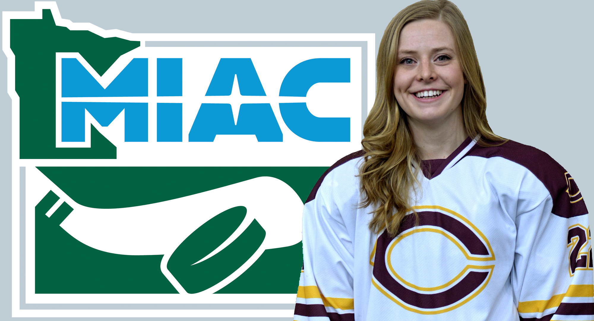 Concordia senior Emily Goff became the school’s very first recipient of the MIAC Sheila Brown Award
