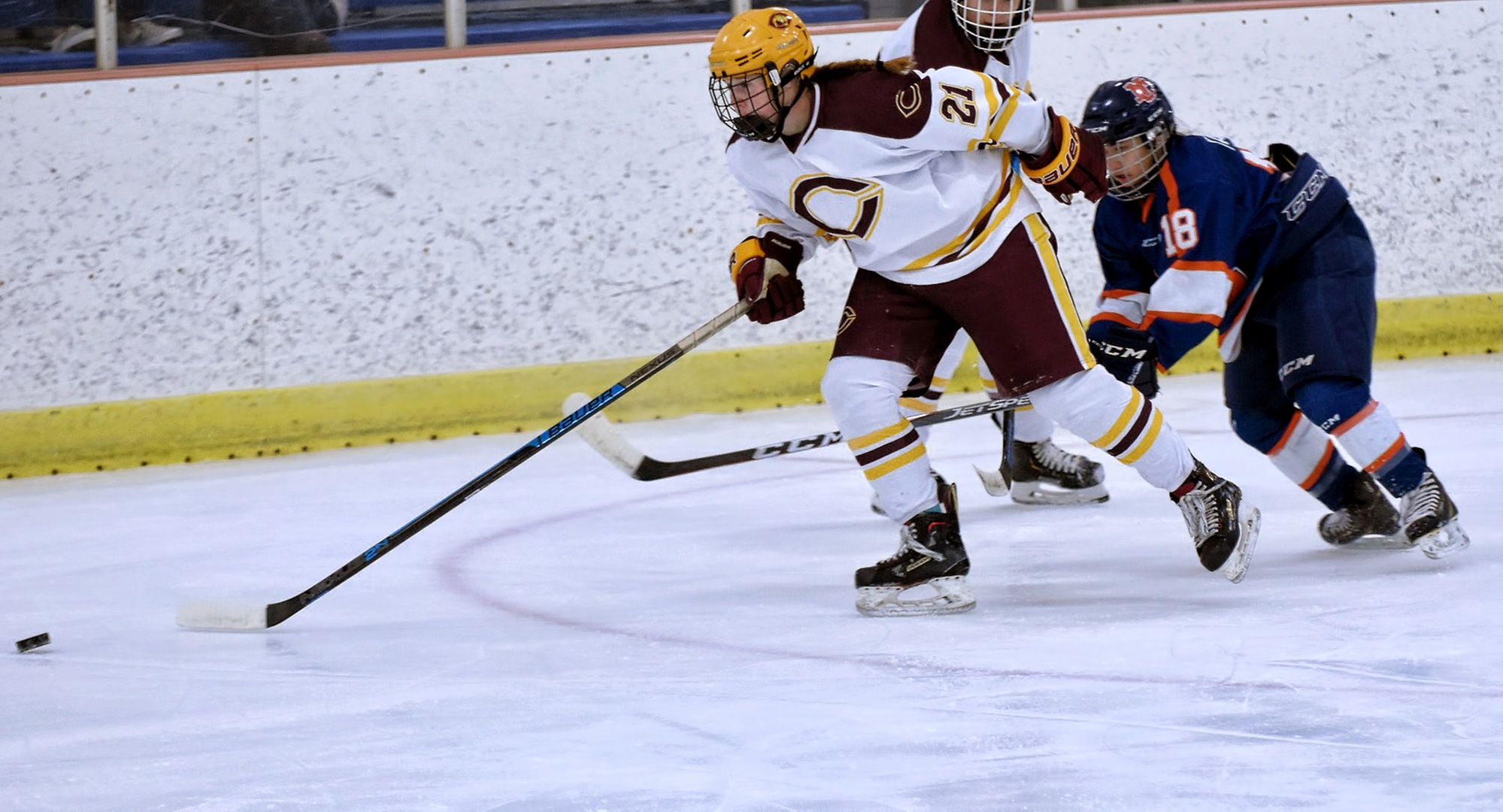 Junior Megan Mohr scored the game-tying goal in the third period of the Cobbers' series opener at St. Mary's.