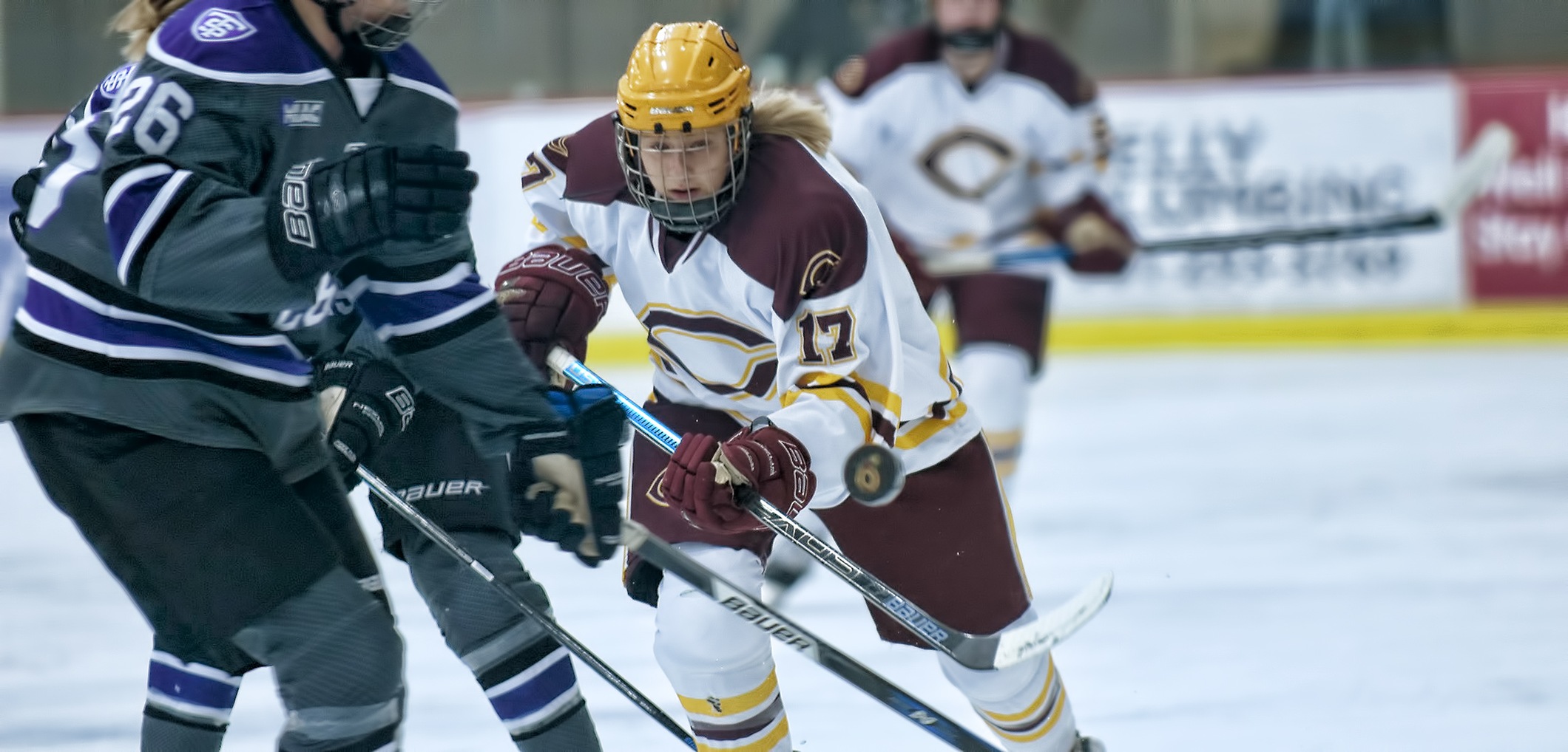 Senior Meghan Rethemeier scored the lone goal for the Cobbers' in their series opener at No.10-ranked St. Thomas.