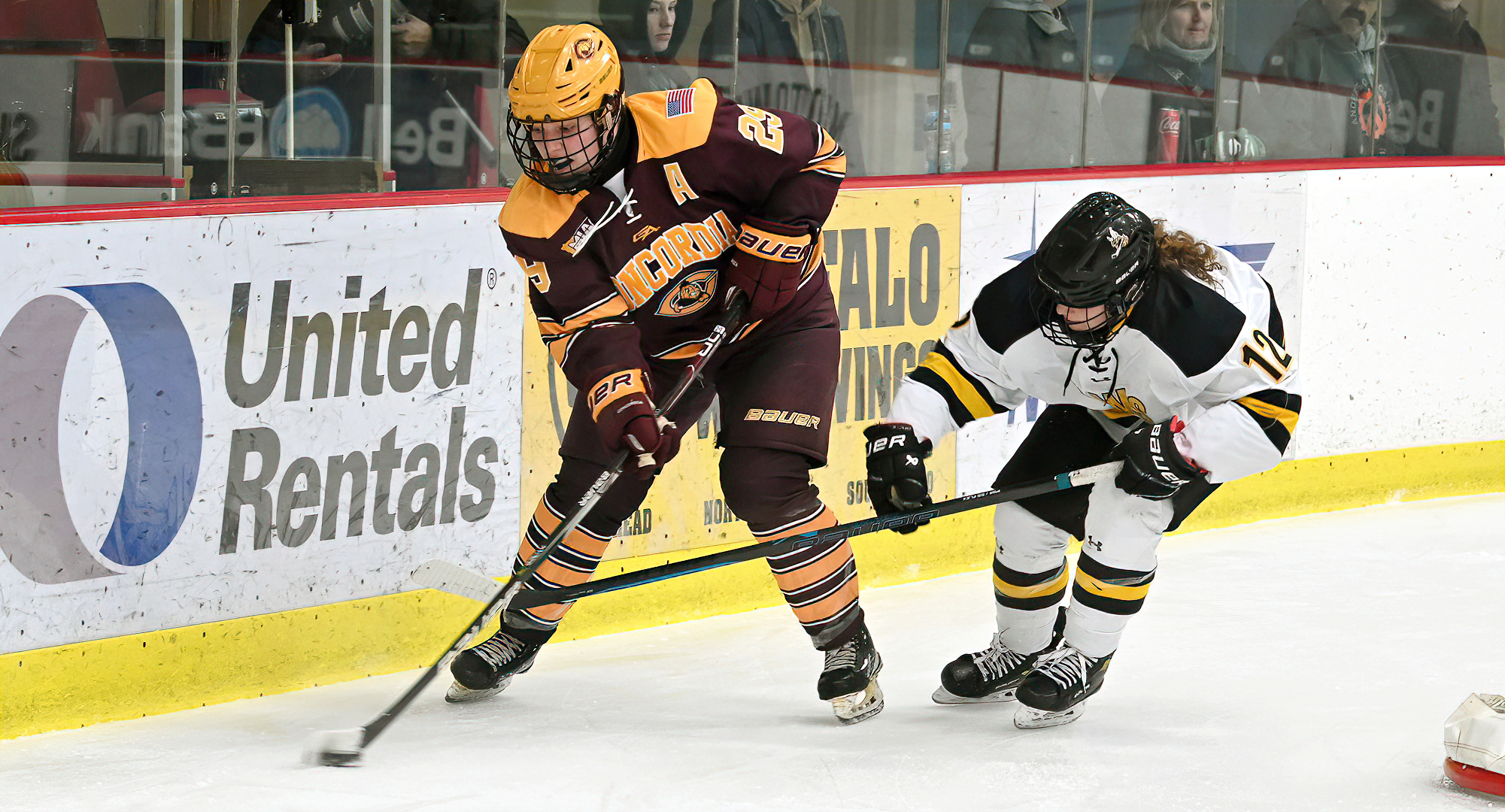 Senior Jerica Friese scored two goals in Concordia’s series finale at Wis.-Superior.