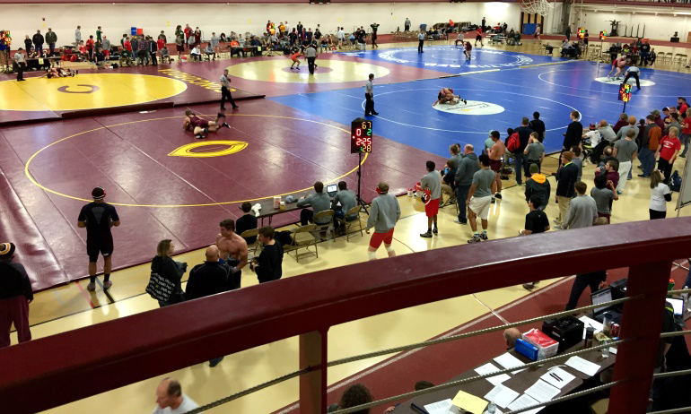Concordia welcomed wrestlers from eight different schools in Minn. & N.D. for the 16th annual Finn Grinaker Cobber Open