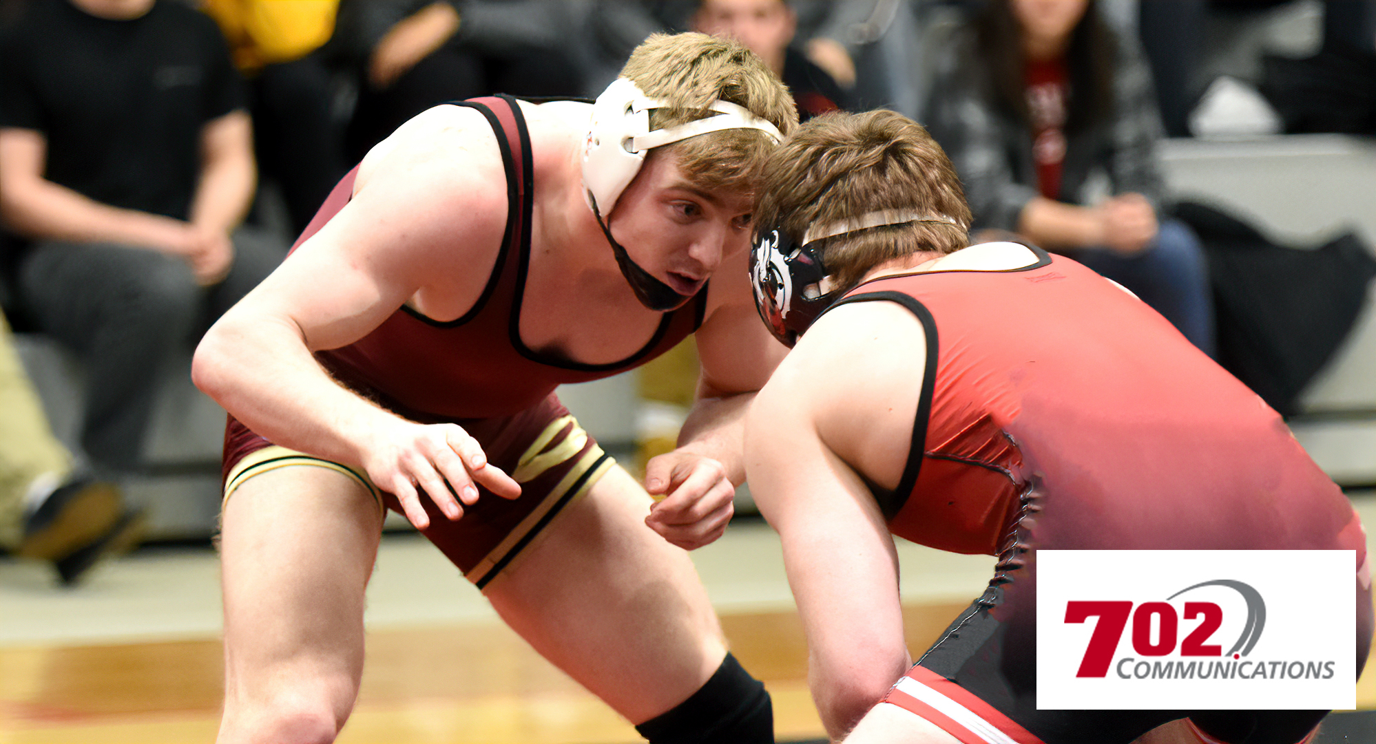 Senior Alex Skaare came through with a 2nd-period pin in his match at 165 which started the Cobbers' cruise in their exhibition at St. John's.
