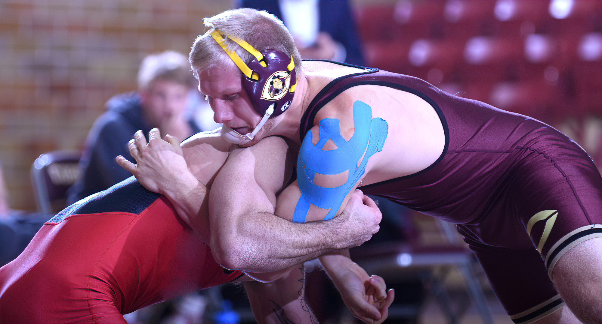Junior Gabe Zierden was one of seven Cobbers who earned podium finishes at the NCAA Upper Midwest Regional Meet. He placed fourth at 197.
