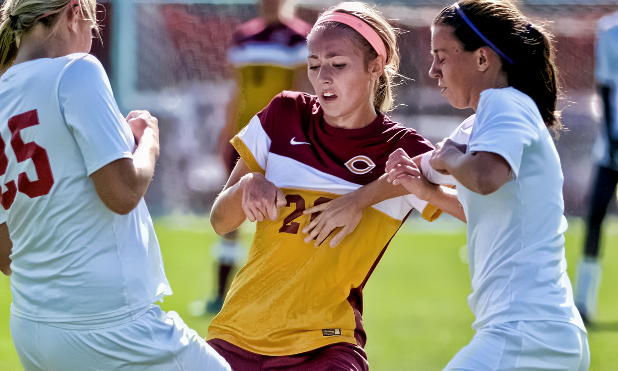 Junior Emily Wendorff scored the lone goal in the Cobbers' MIAC quarterfinal win at Macalester. Concordia is now 9-1 when Wendorff scores a goal in a game.