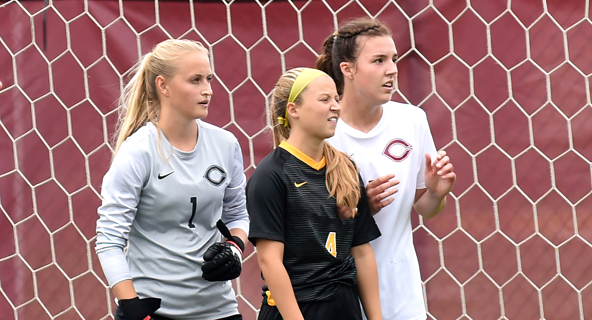 Junior goalie Bre Nelson made four saves to record the shutout in the Cobbers' 0-0 tie at St. Scholastica.