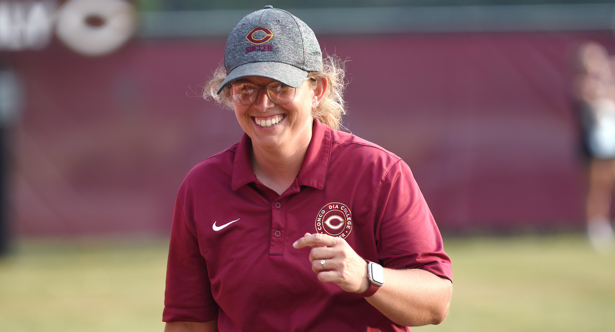 Becca Quimby announced that she is stepping down as head coach of the Concordia women’s soccer program to take the position at Gettysburg. 