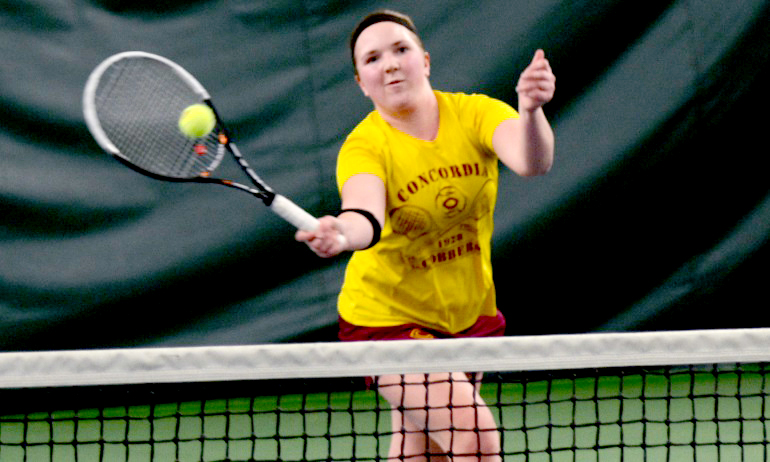 Jade Haseltine has had a solid season for the Cobbers playing at No.3 singles.
