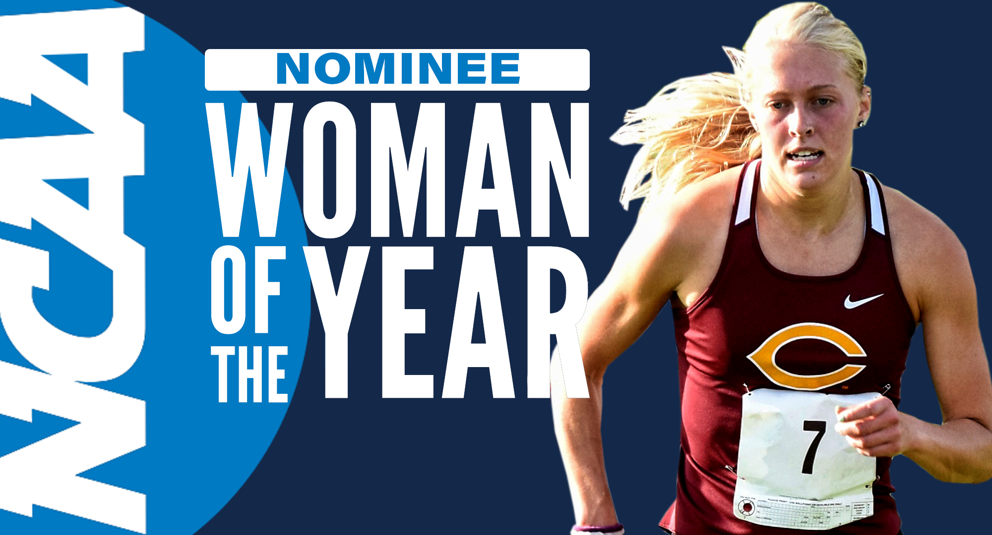 Miriah Forness is Concordia's nominee for the prestigious NCAA Woman of the Year award.