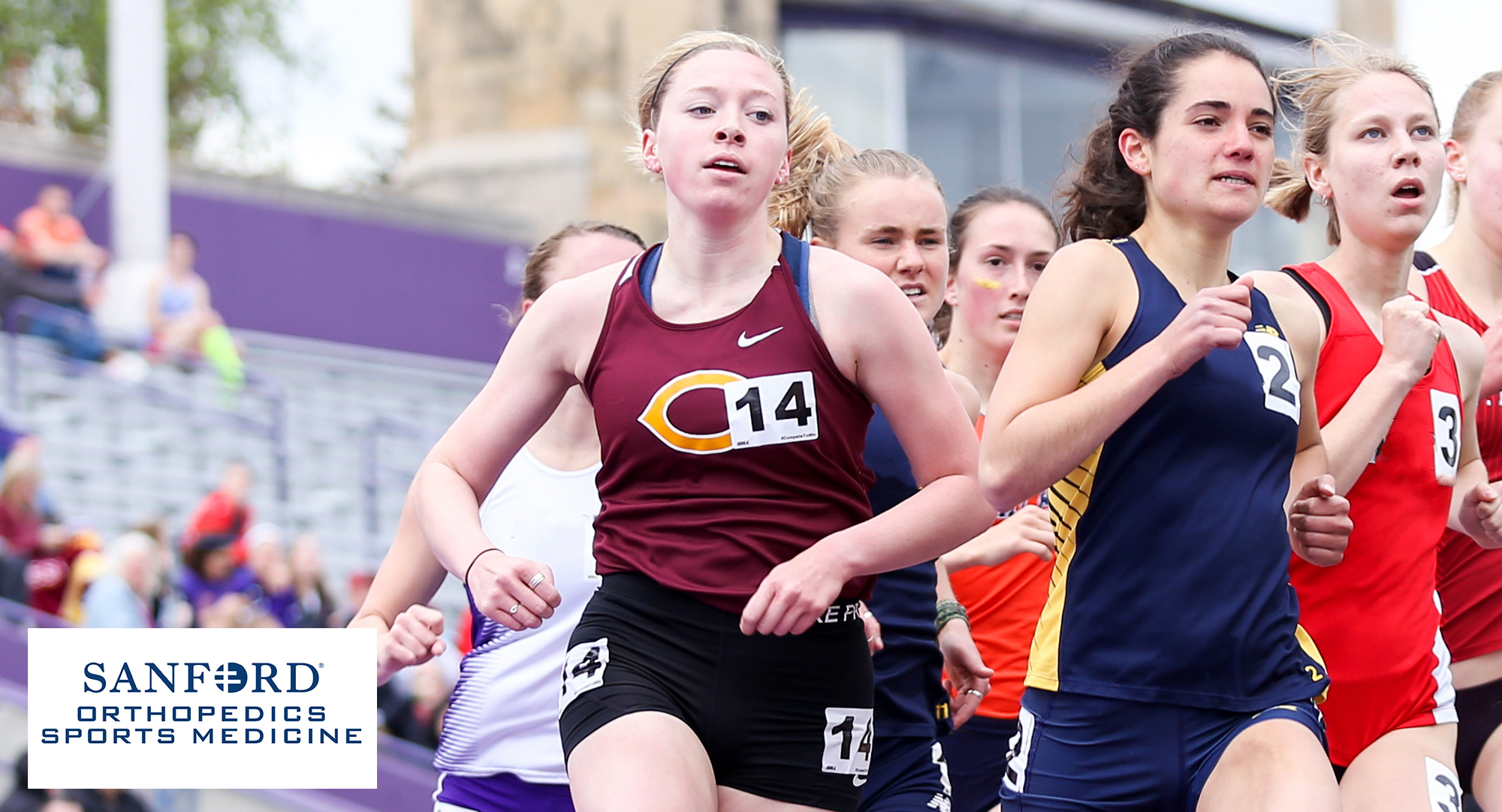 Senior Josie Herrmann was one of four Cobber athletes to compete in the NDSU Spring Classic on Friday. She finished the 1500 meters with the ninth fastest time in DIII this spring.