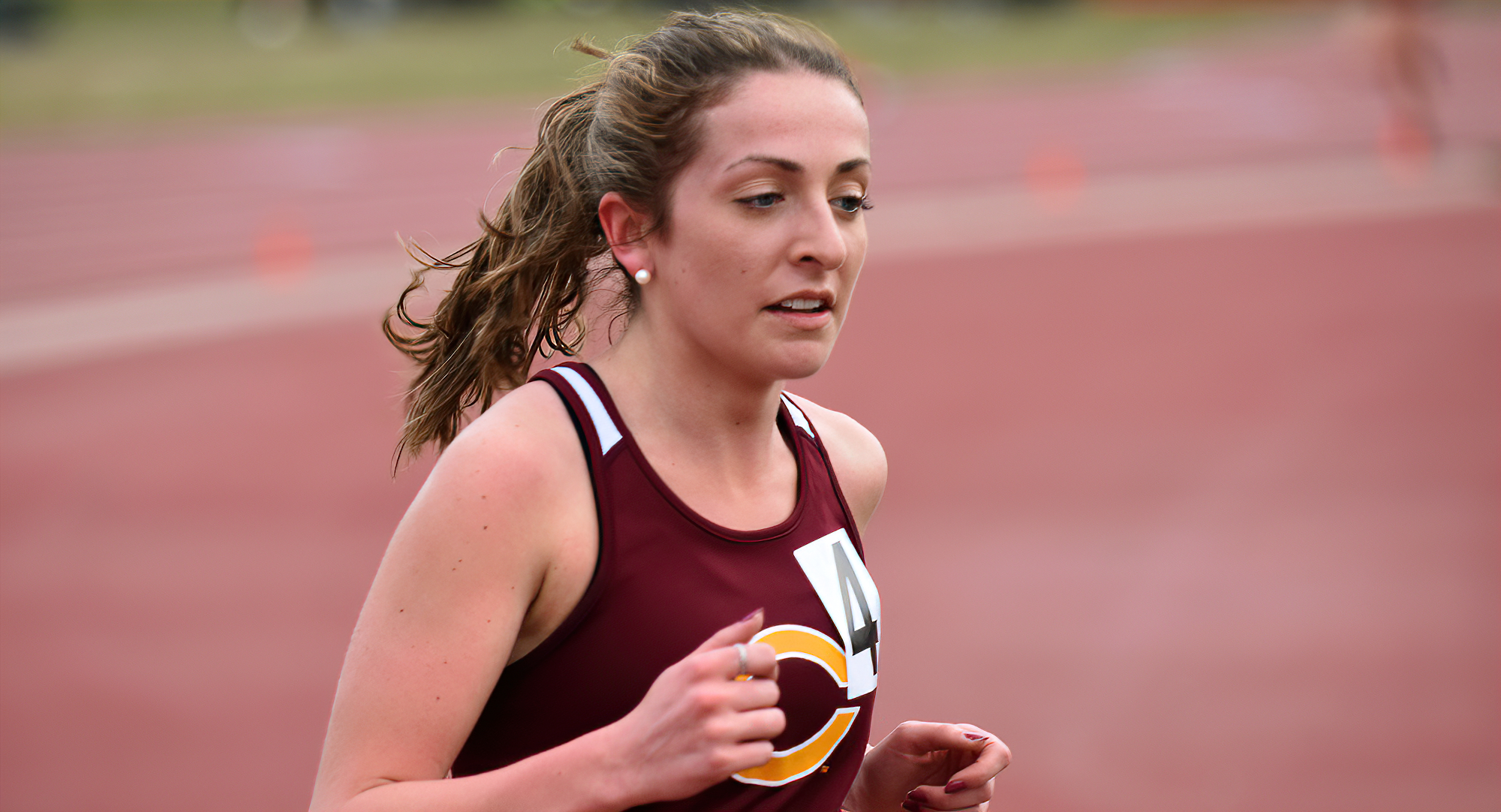 Senior Meritt Miller had one of the 15 Cobber PRs over the weekend and posted the highest finish of any CC athlete at the NSU Open.