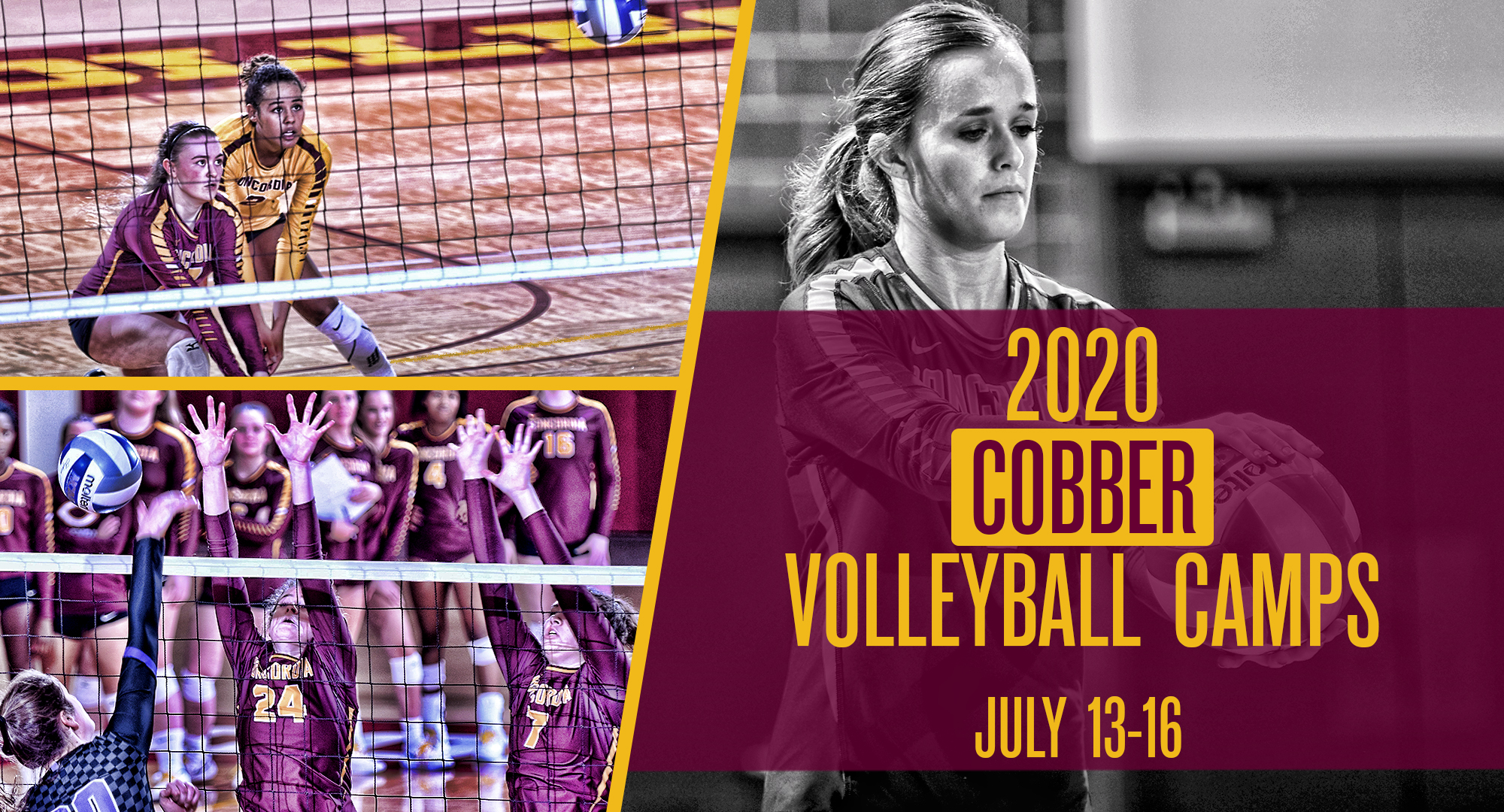 2020 Cobber Volleyball Camps