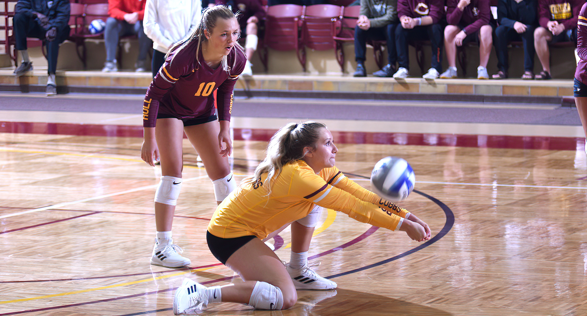 Junior Chloe Markovic had a team-high 86 digs in the Cobbers' four matches at the season-opening Central/Grinnell Invite.