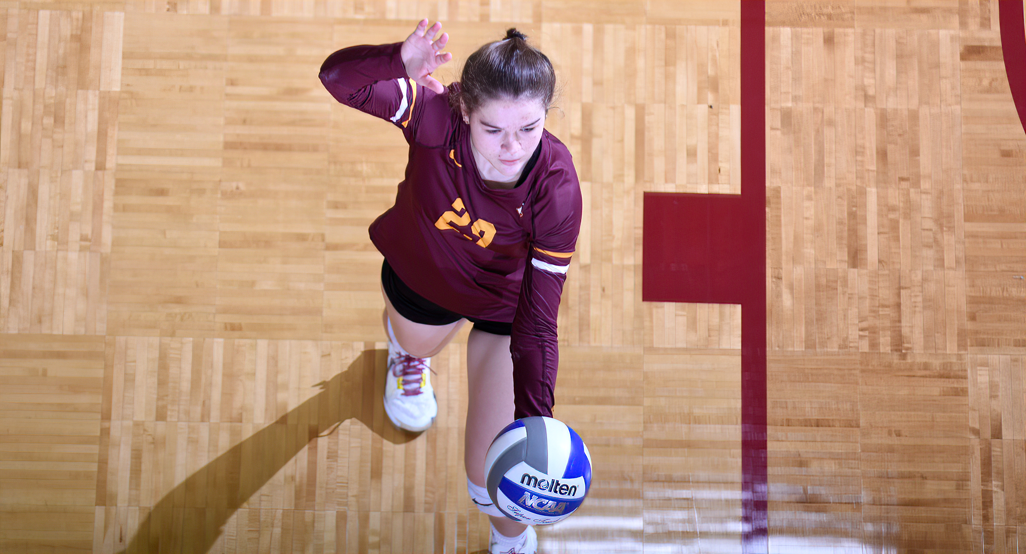 Freshman Hanna Mooney had a team-high 13 digs in the Cobbers 3-1 win at Crown. She has at least 10 digs in two of the last three matches.
