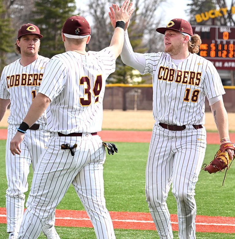 Thumbnail photo for the Cobber Baseball vs. Macalester - Apr. 9, 2024 gallery