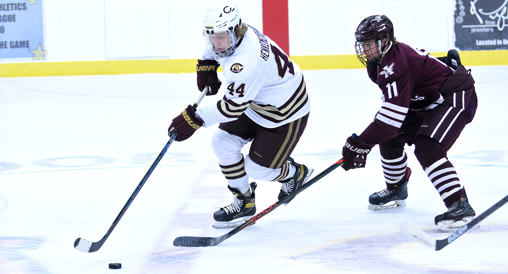 Sophomore Isaac Henkemeye-Howe had led all players with six shots on goals in the Cobbers' series finale at Augsburg.