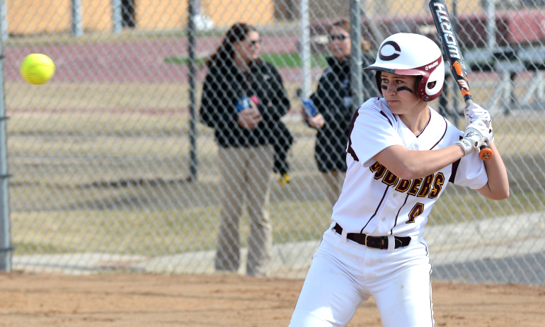 Mackenzie Jensen had two hits in each game and drove in the Cobbers' lone run in their doubleheader at Bethel.