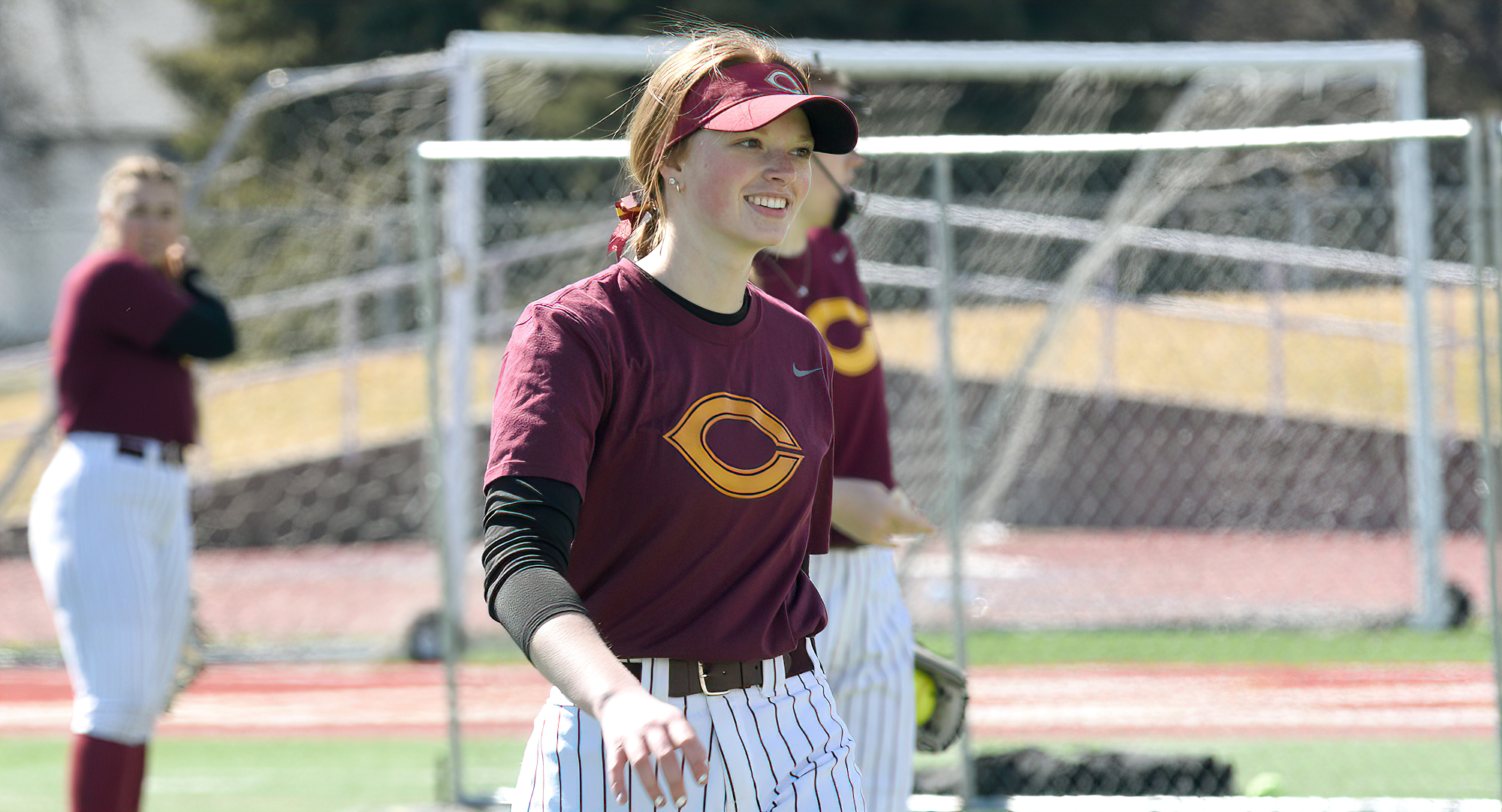 Senior Drew Syverson had hits in both games of the Cobbers' split at St. Scholastica. She was 3-for-7 on the day.