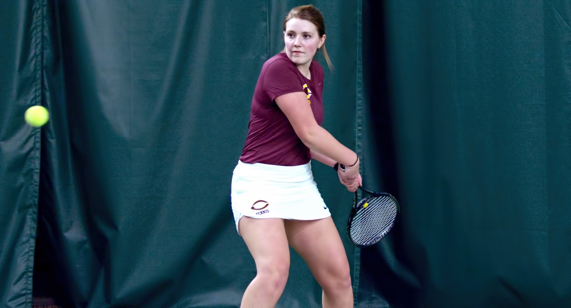 Junior Kendra Stoick rallied from losing the first set to win at No.1 singles in the Cobbbers' 8-1 victory at Minn.-Morris.