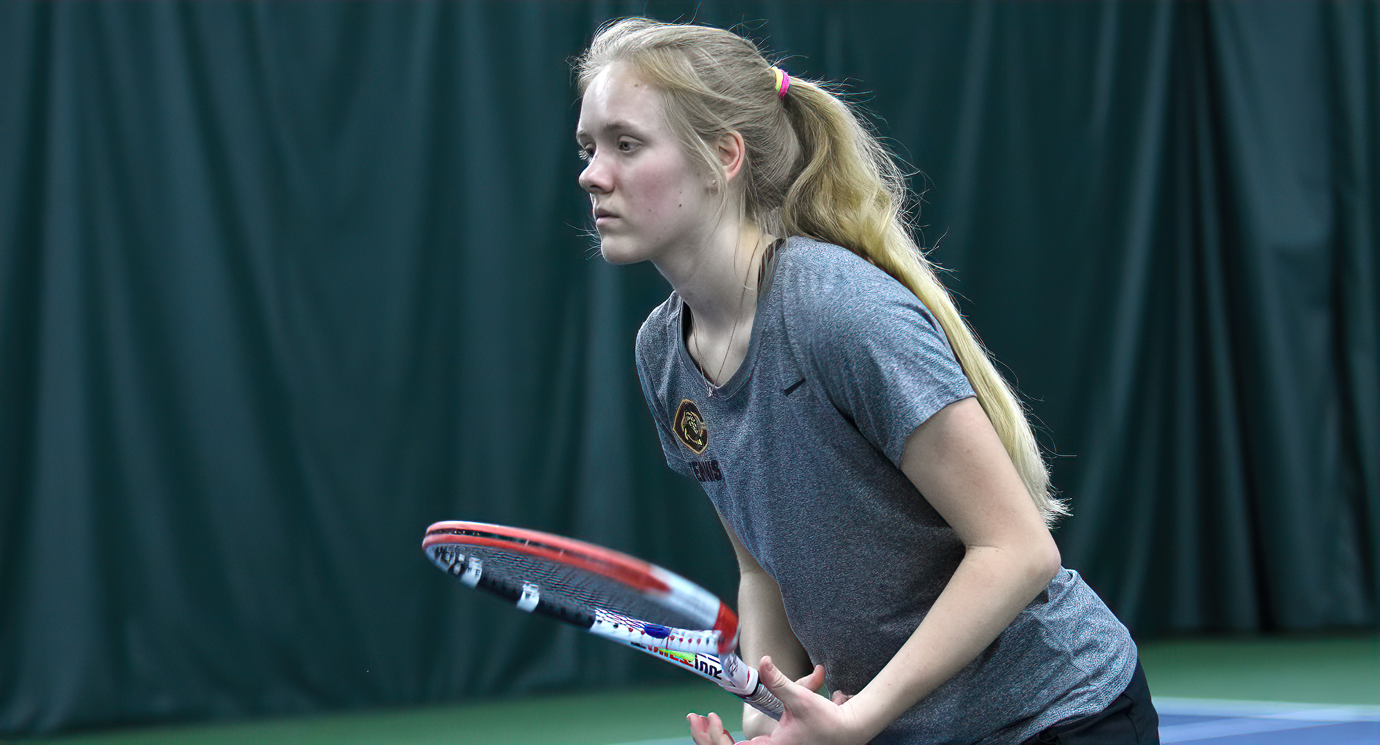 Freshman Erin Borchard won both her singles matches over the weekend and helped the Cobbers post an 8-1 over Superior.