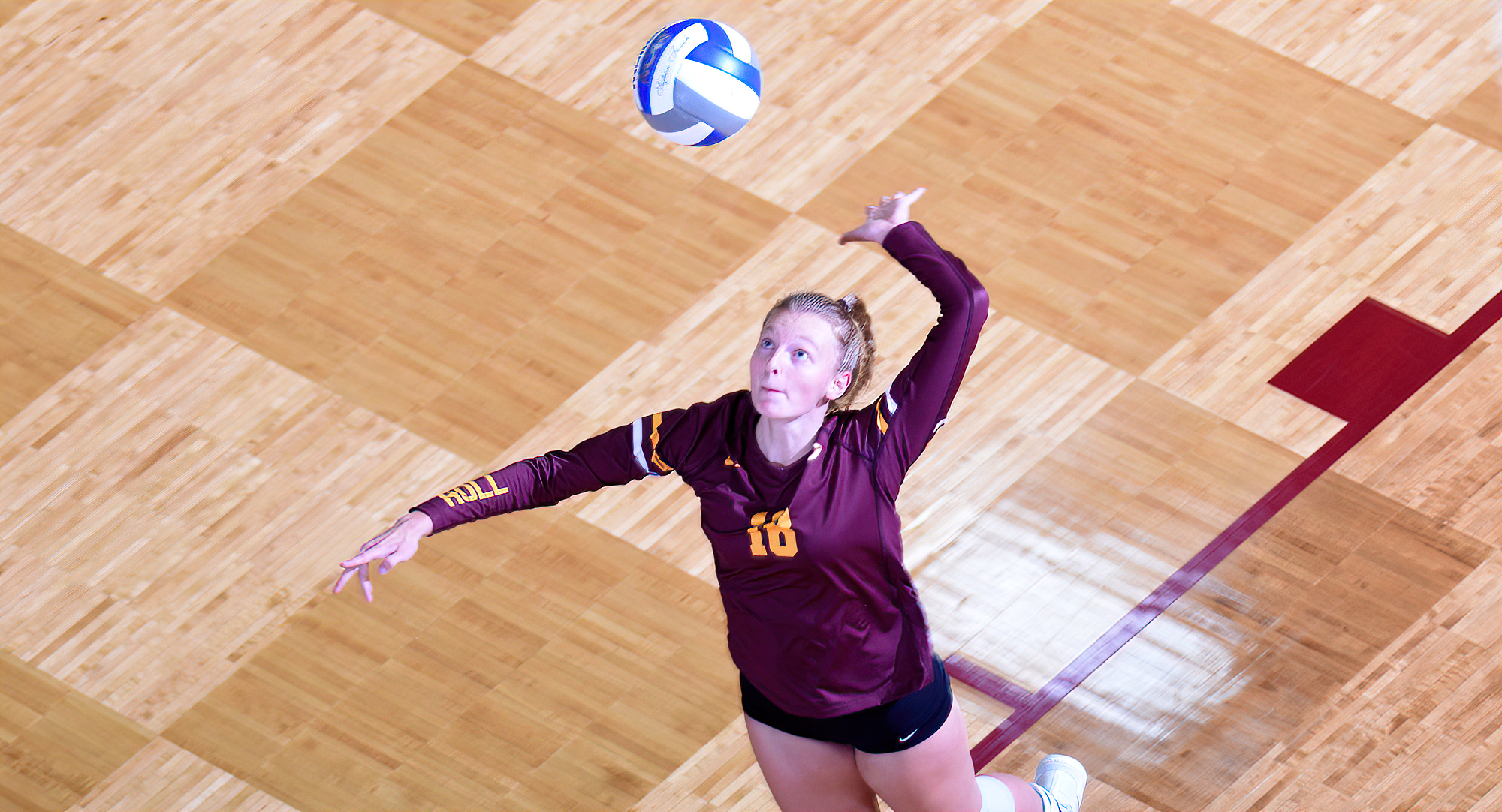 Freshman Hannah Keil had 11 kills in the Cobbers match at Macalester. It was her sixth double-digit kill total of the season.