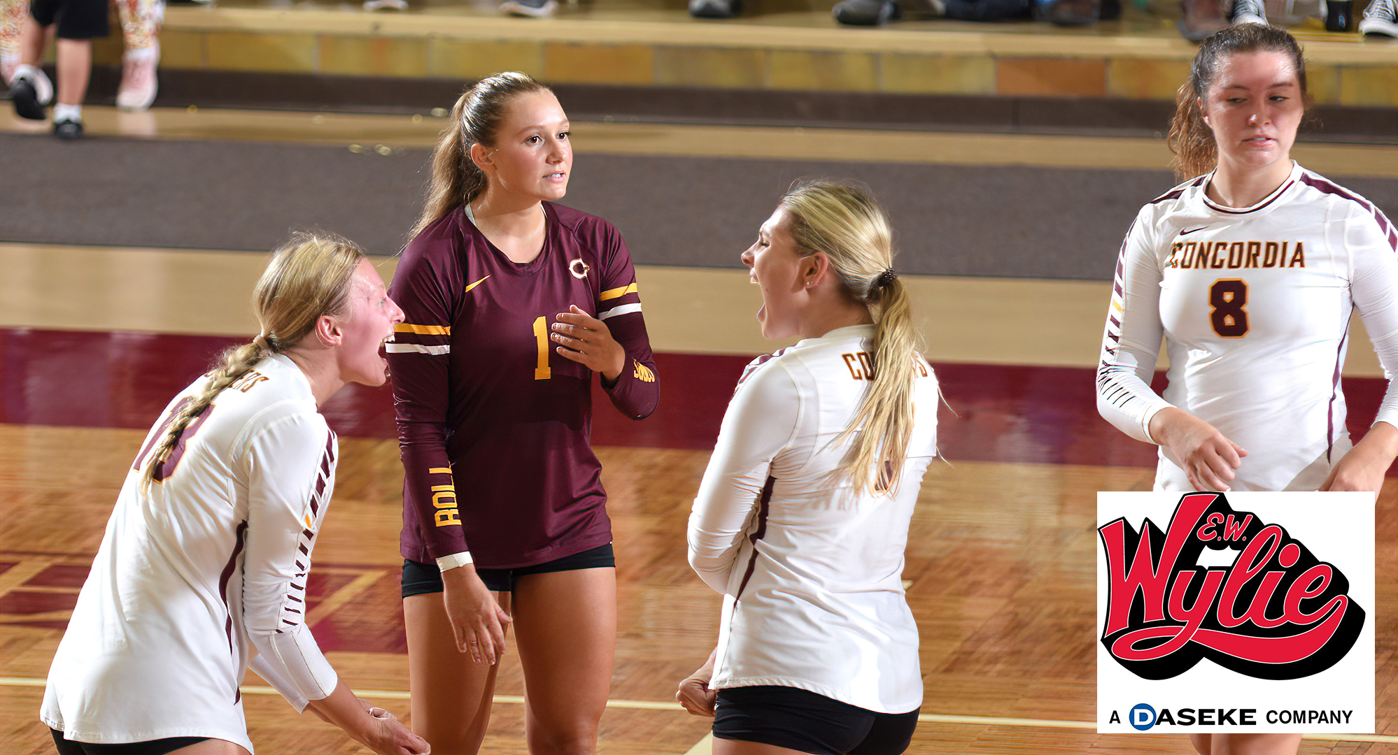 Concordia swept St. Mary's and lost a 5-set thriller to Central. Chloe Markovic (#1) has the second 30-dig match of her career vs. Central.